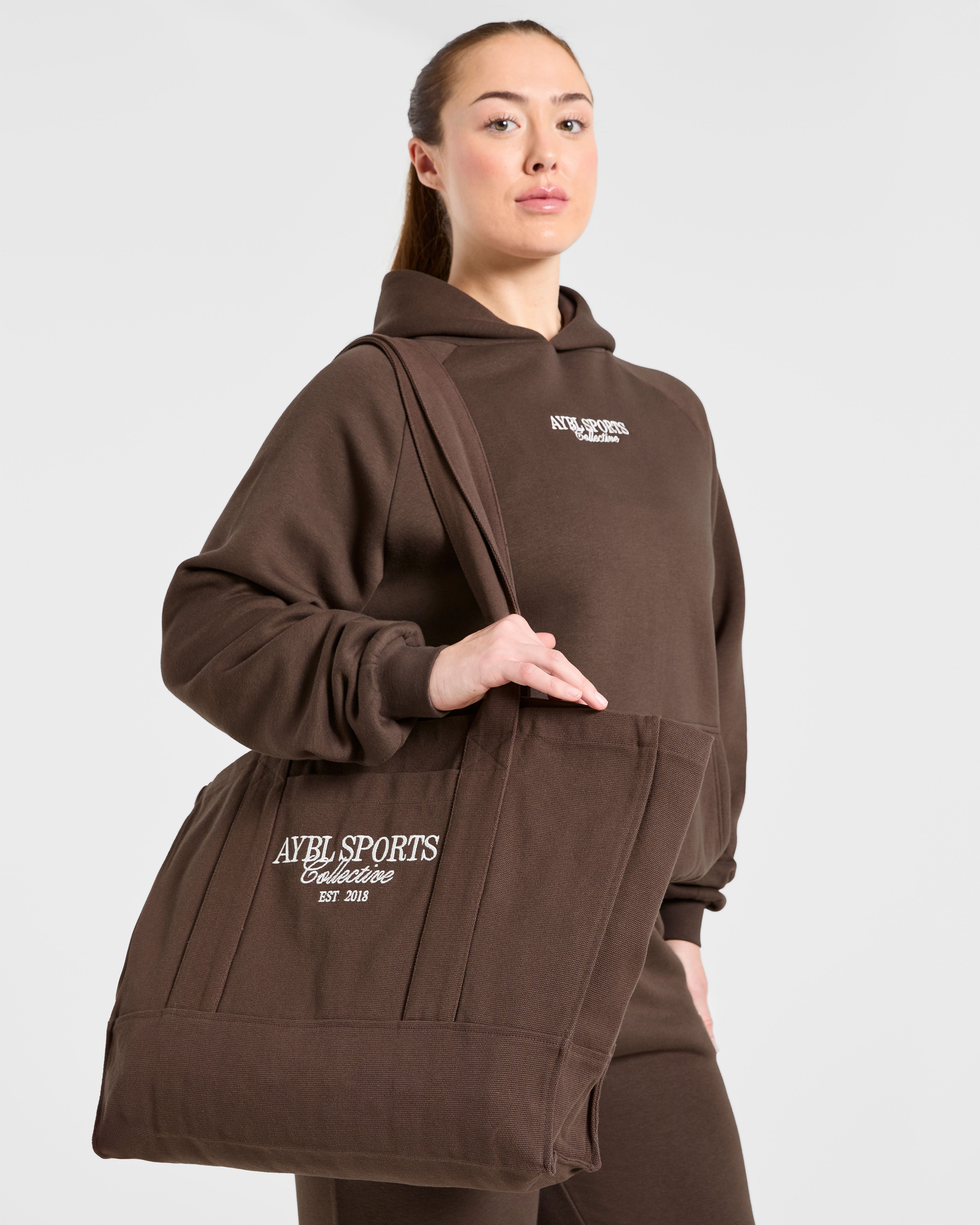 Sports Collective Tote Bag - Marron