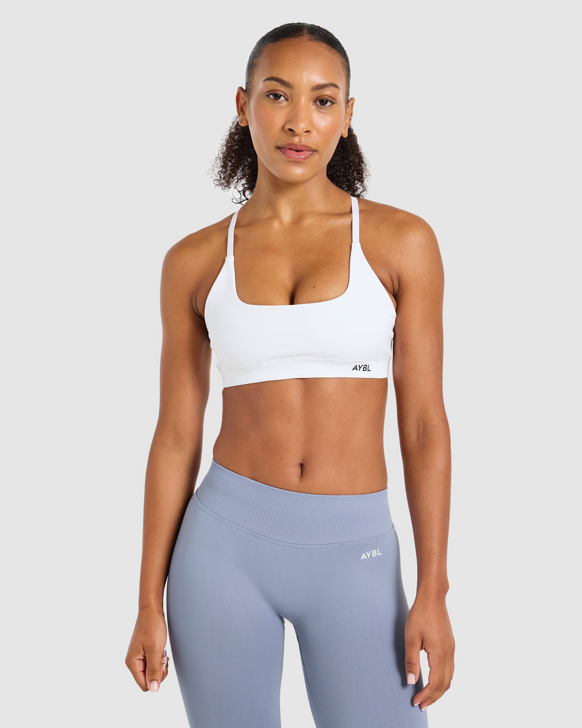 Enhance Seamless Sports Bra - Blanc