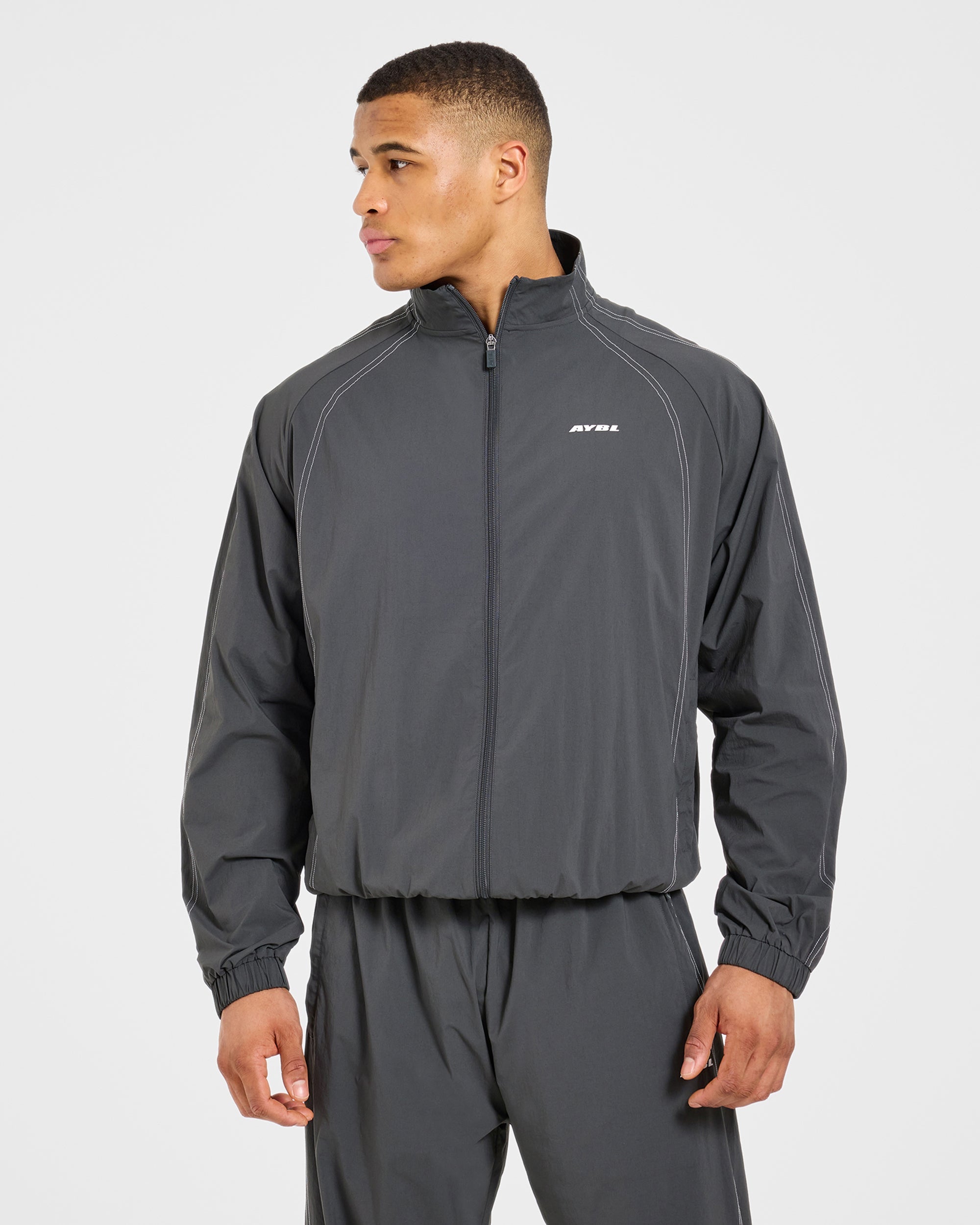 Restore Track Jacket - Charcoal