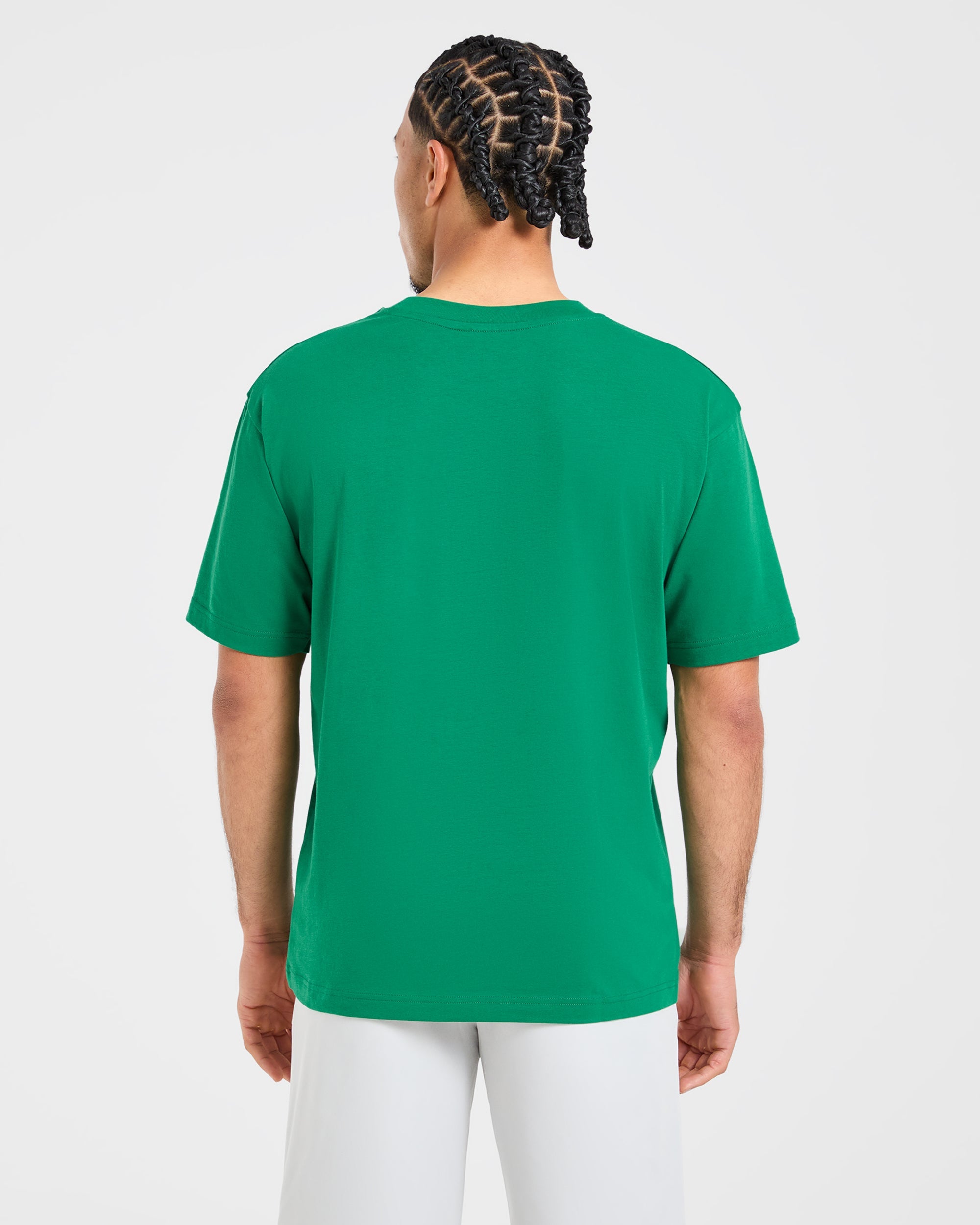 Golf Club T Shirt - Rye Vert/Crème