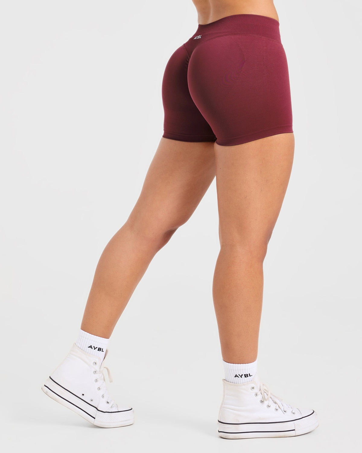 Enhance Seamless Shorts | 3.5" - Mahogany Red