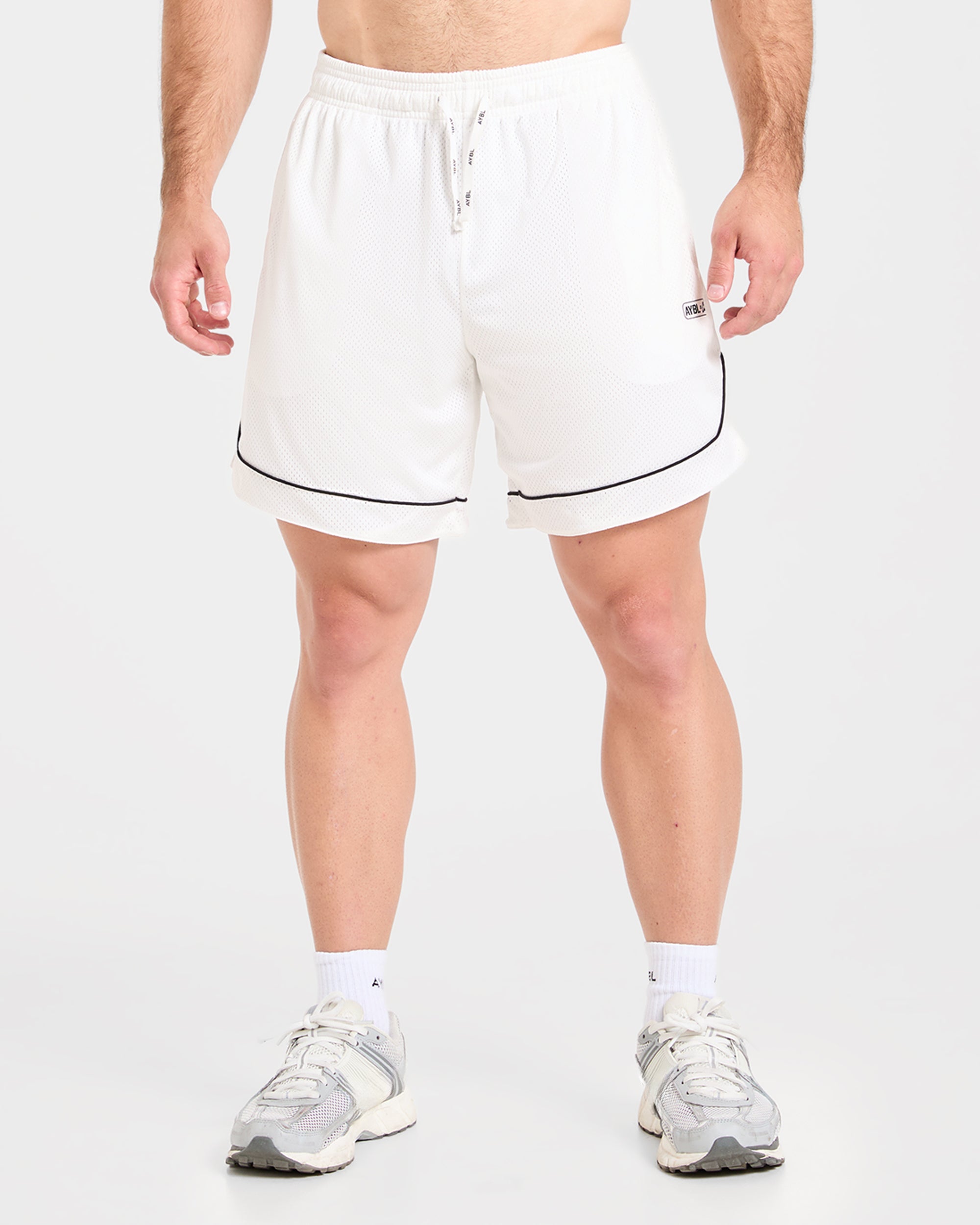 Cam Kissel x Mesh Shorts - Off Blanc
