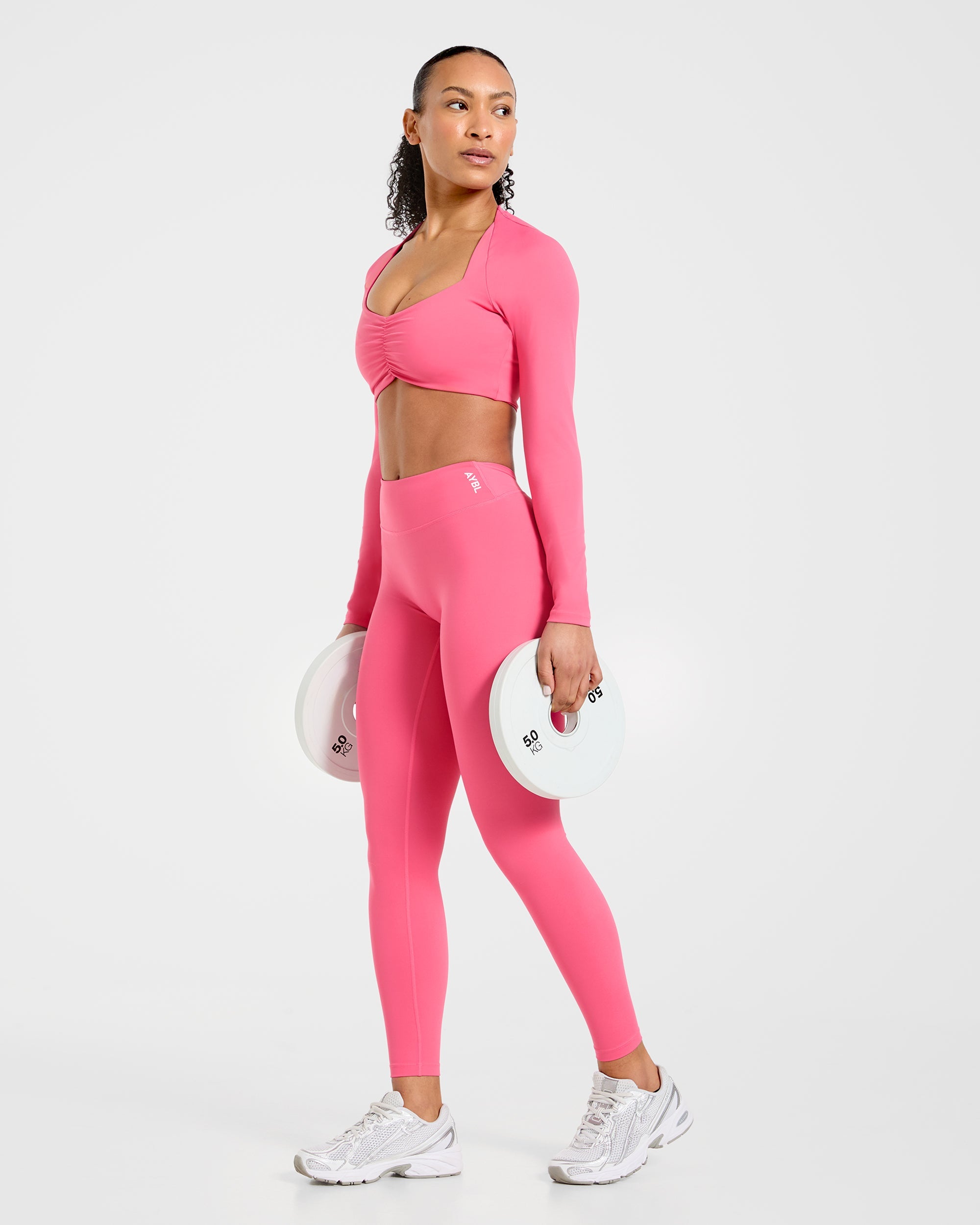 Physique Leggings - Roseberry Rose