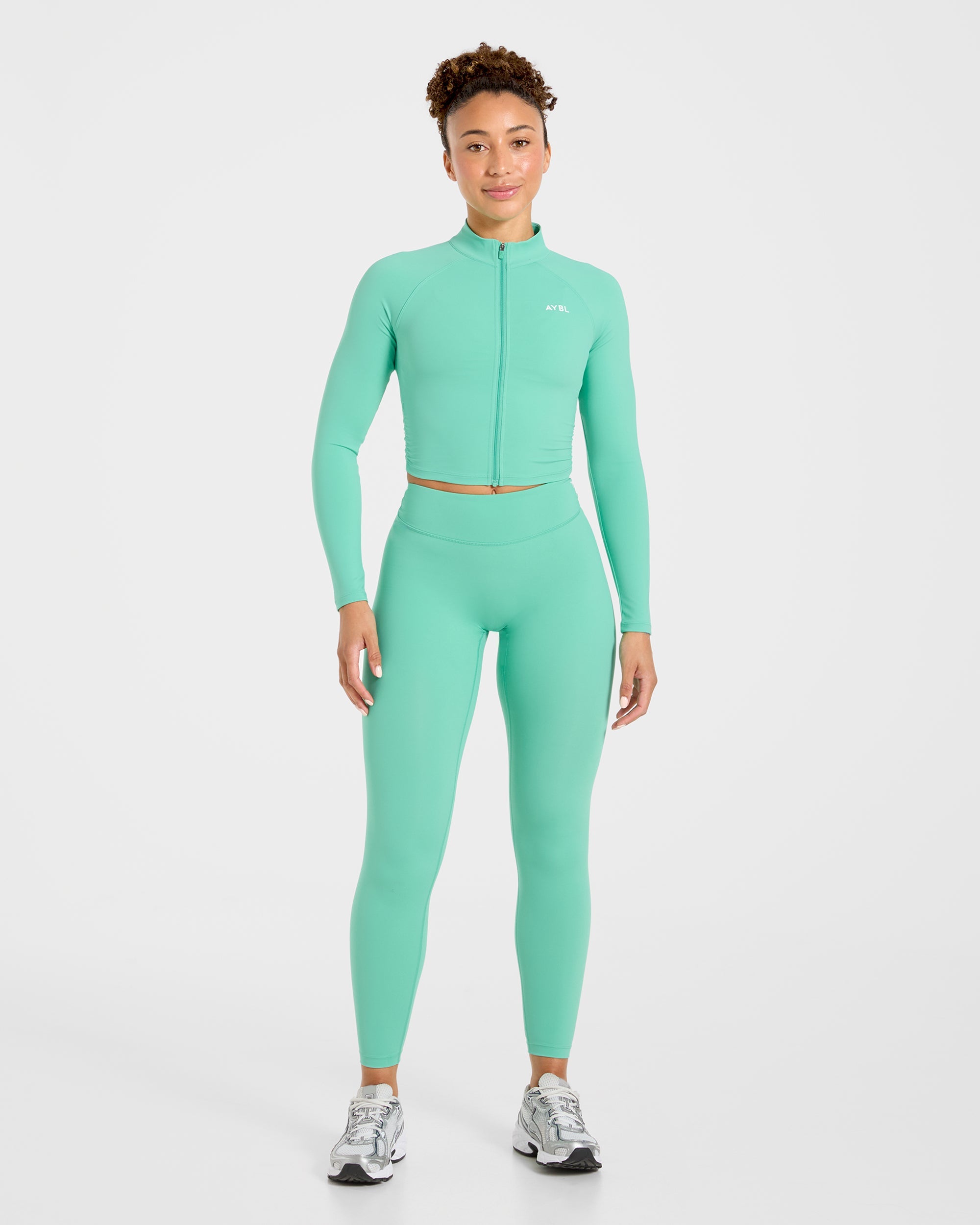 Physique Zip Up Jacket - Summer Vert