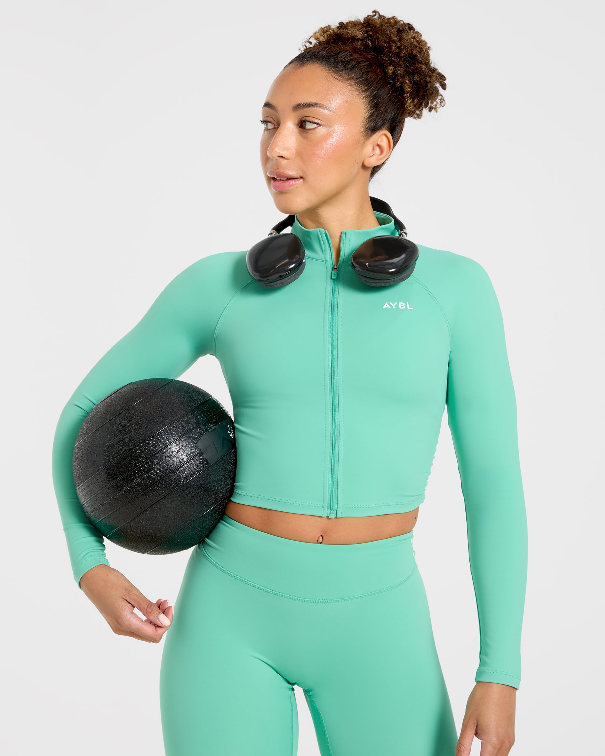 Physique Zip Up Jacket - Summer Vert