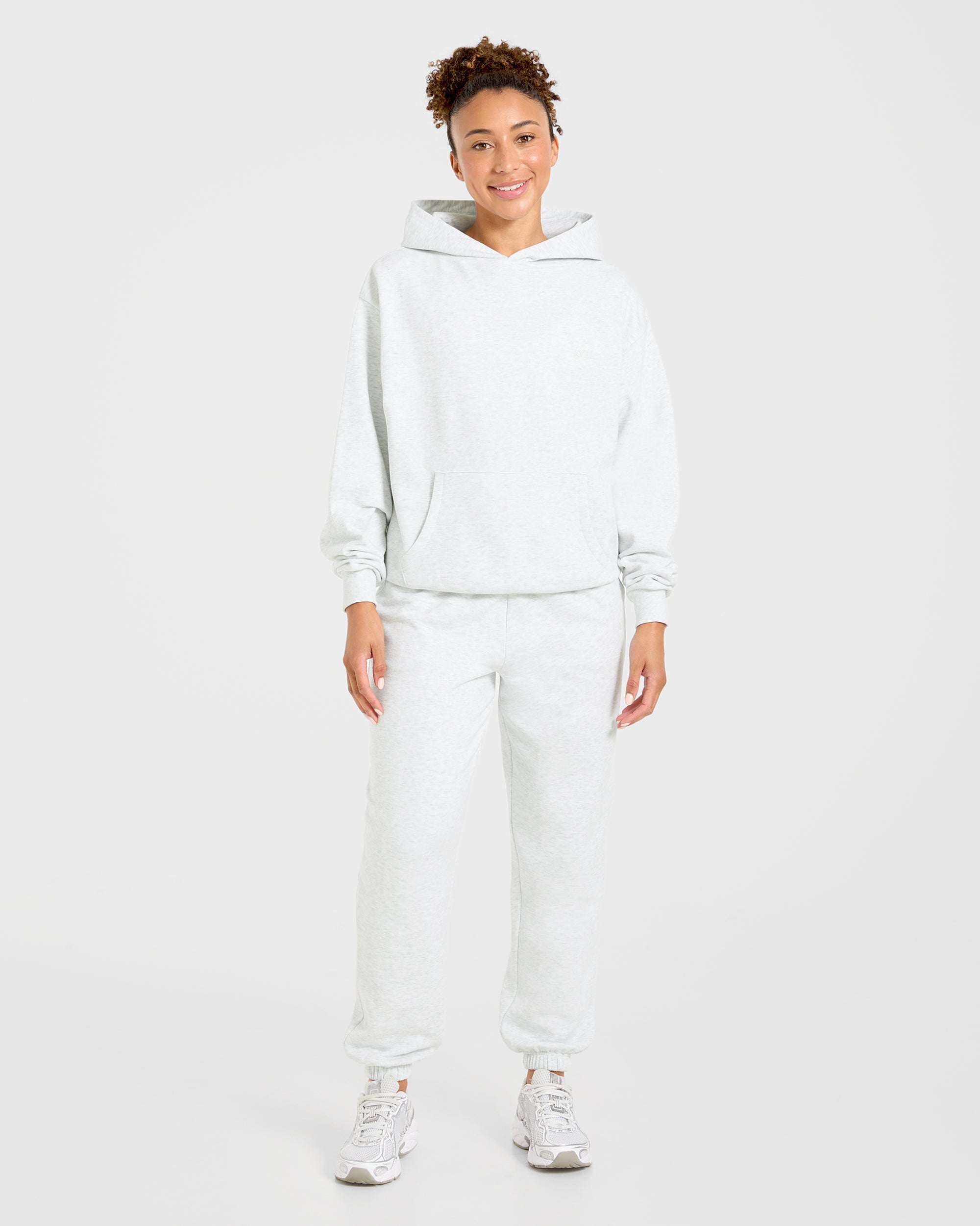 Lifestyle Oversized Hoodie - Heather Gris