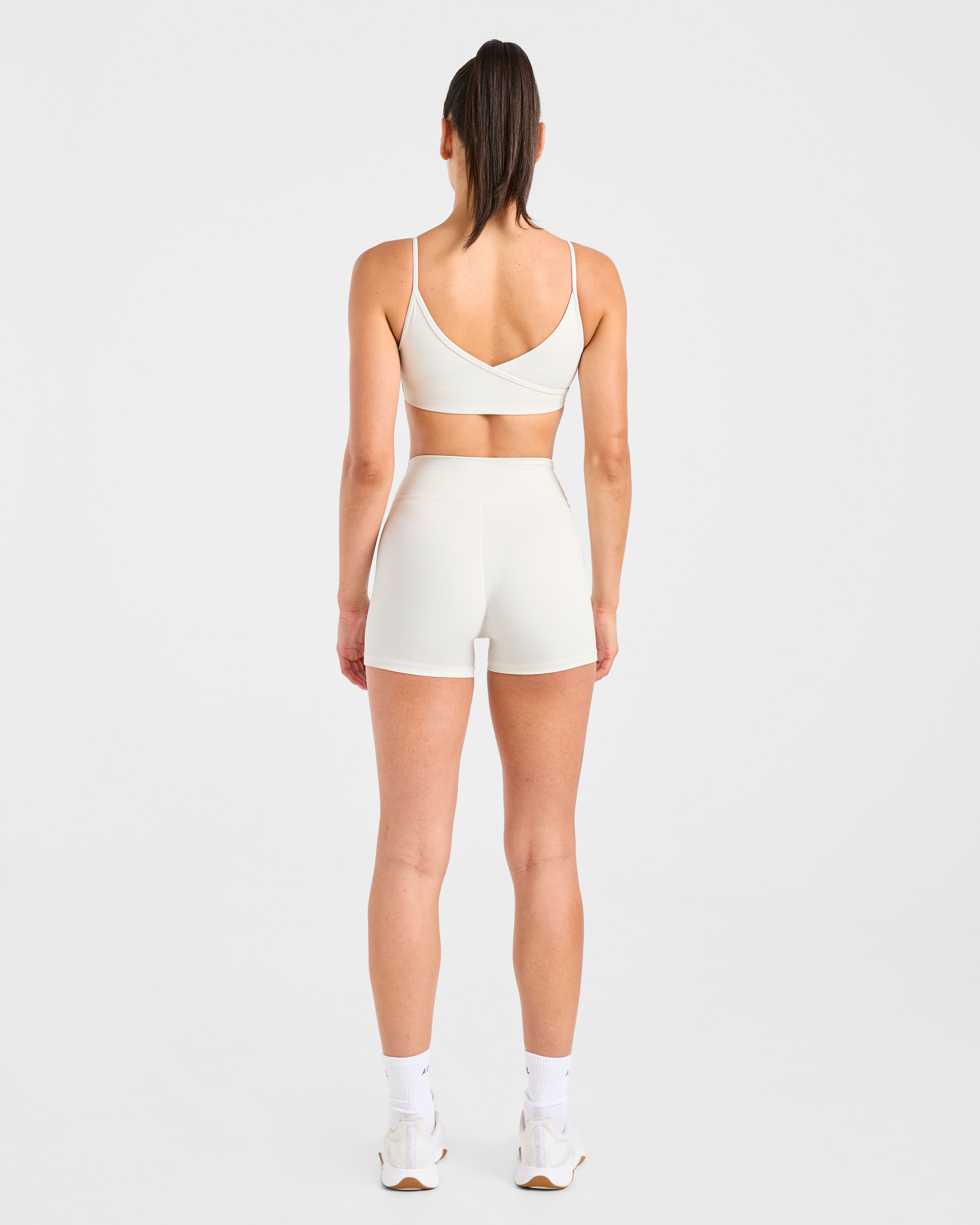 Sculpt Wrap Sports Bra - Tofu
