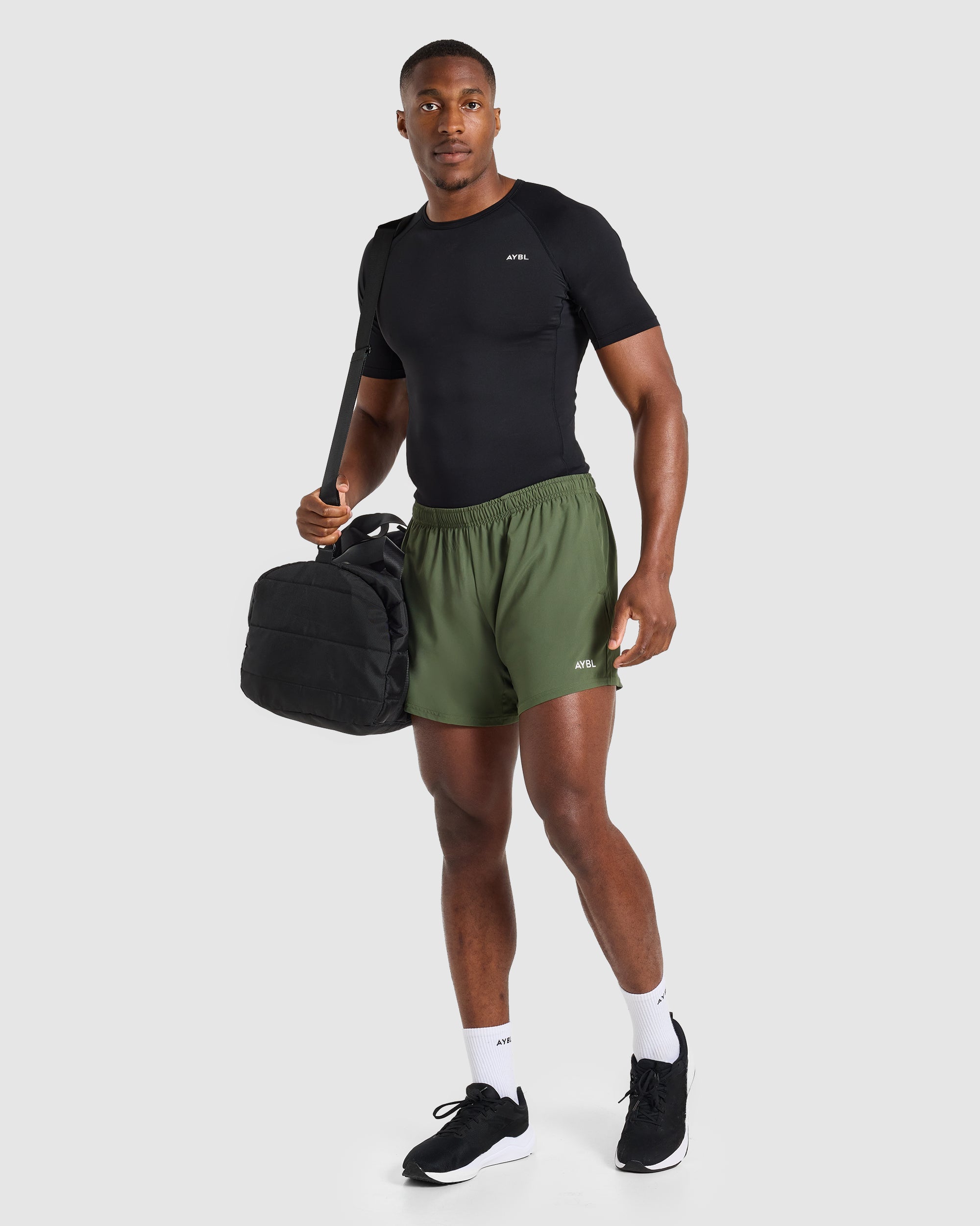 Core 5" Shorts - Army Vert