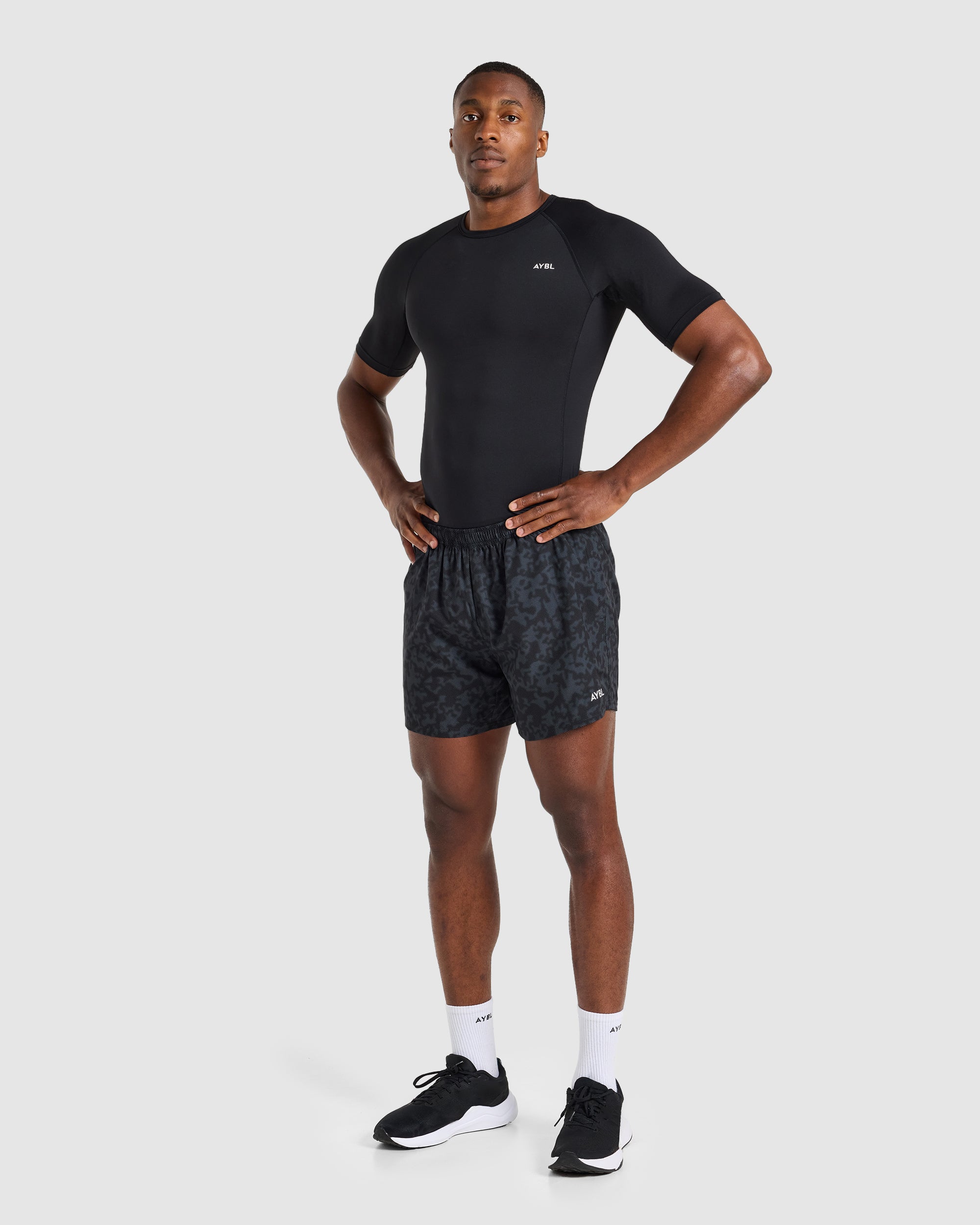 Core 5" Shorts - Noir Camo