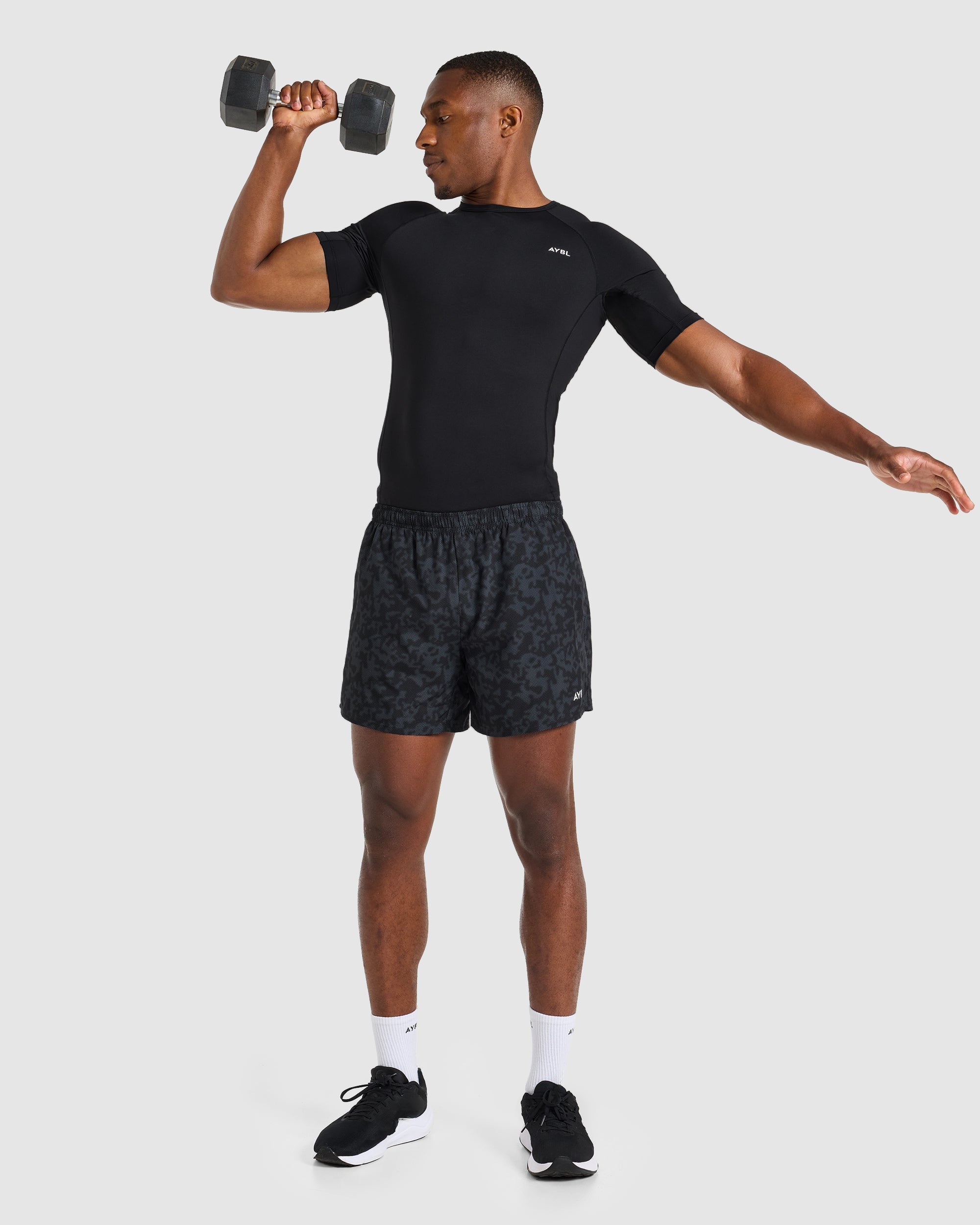 Core 5" Shorts - Noir Camo