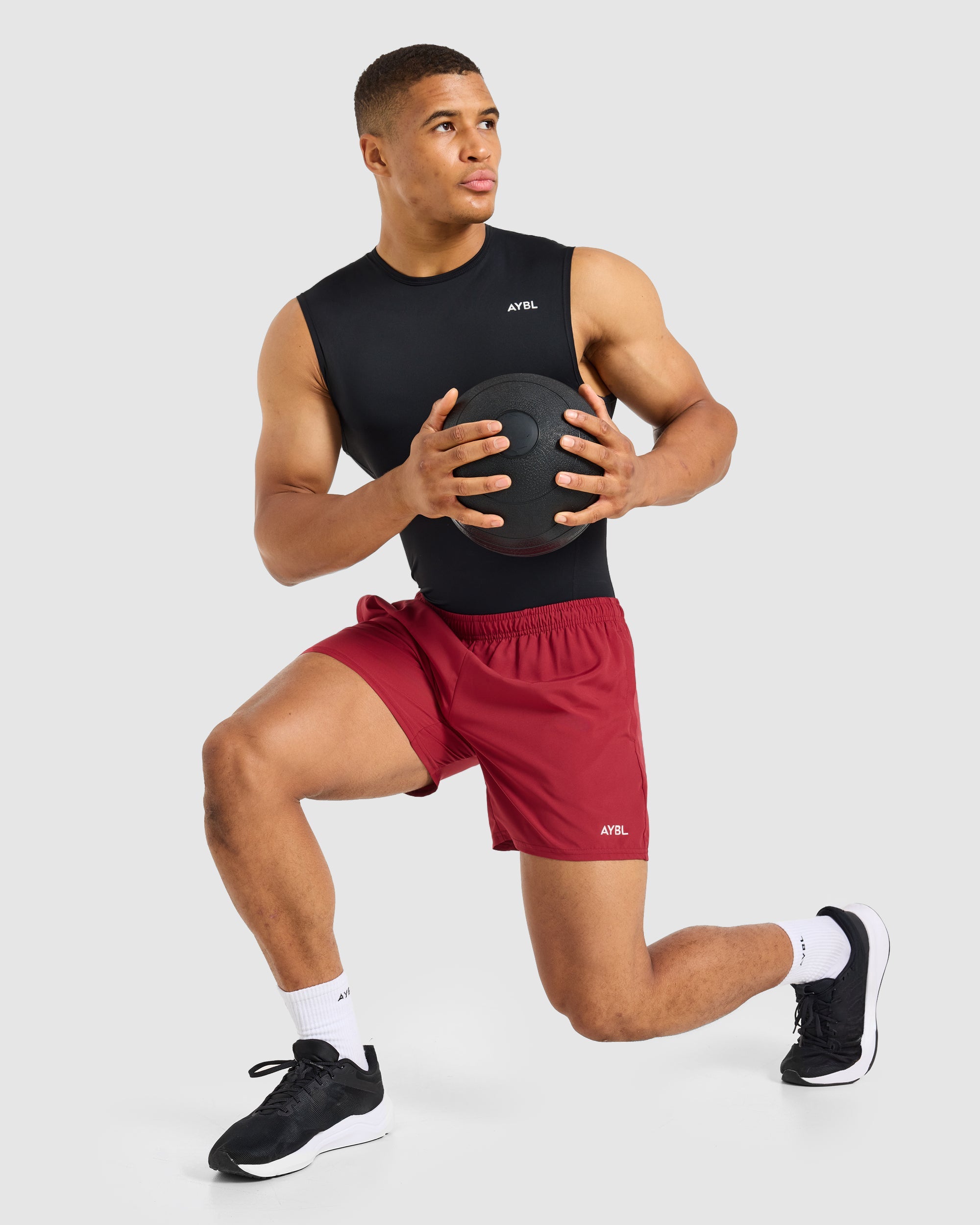 Core 5" Shorts - Deep Auburn