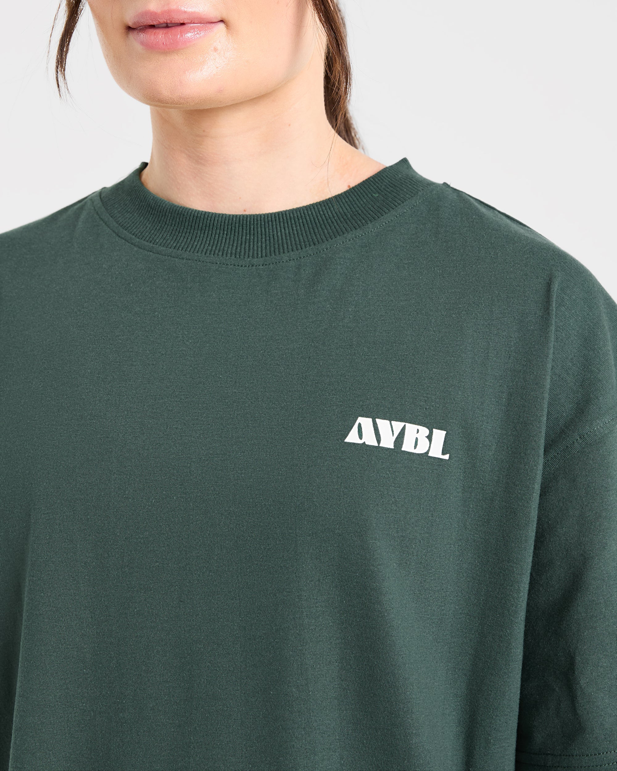 AYBL Sports Studio Oversized T Shirt - Forest Vert