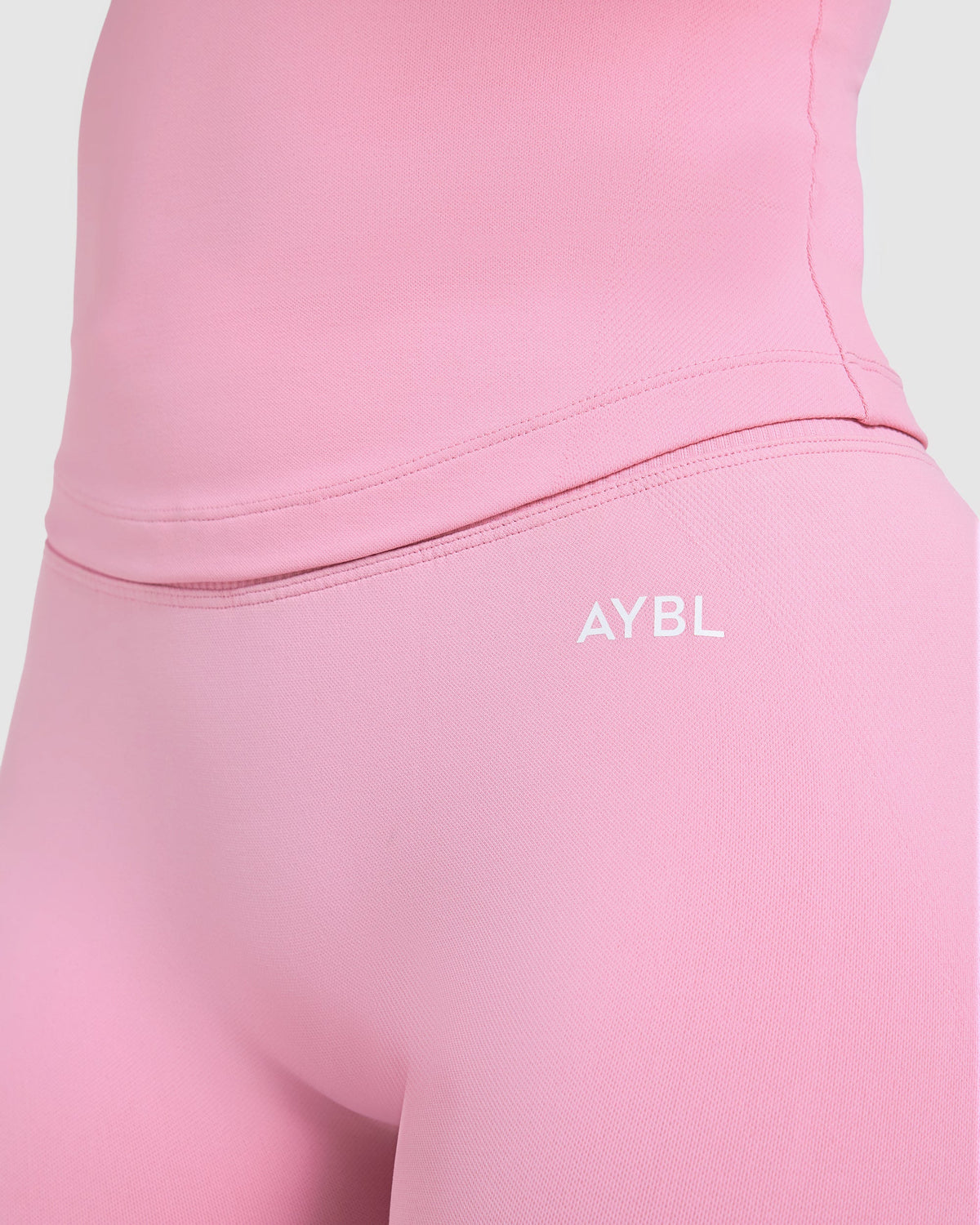 Enhance Seamless Short Sleeve Top - Sugar Rose
