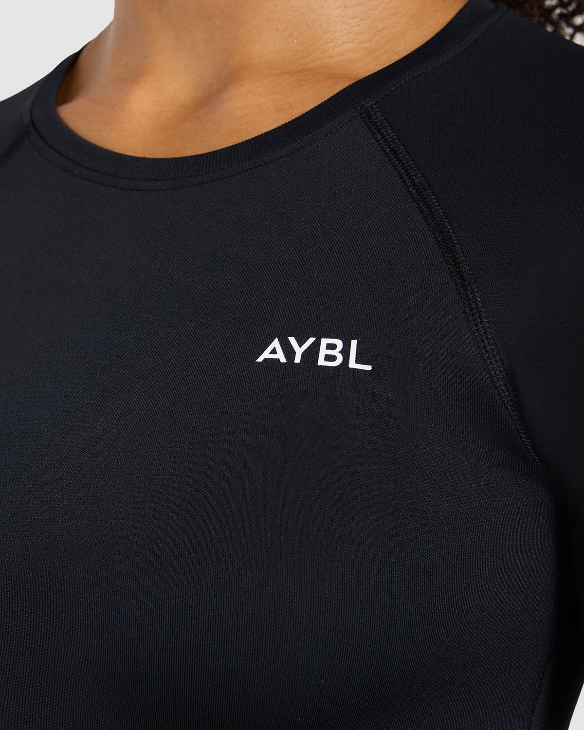 Enhance Seamless Long Sleeve Top - Noir