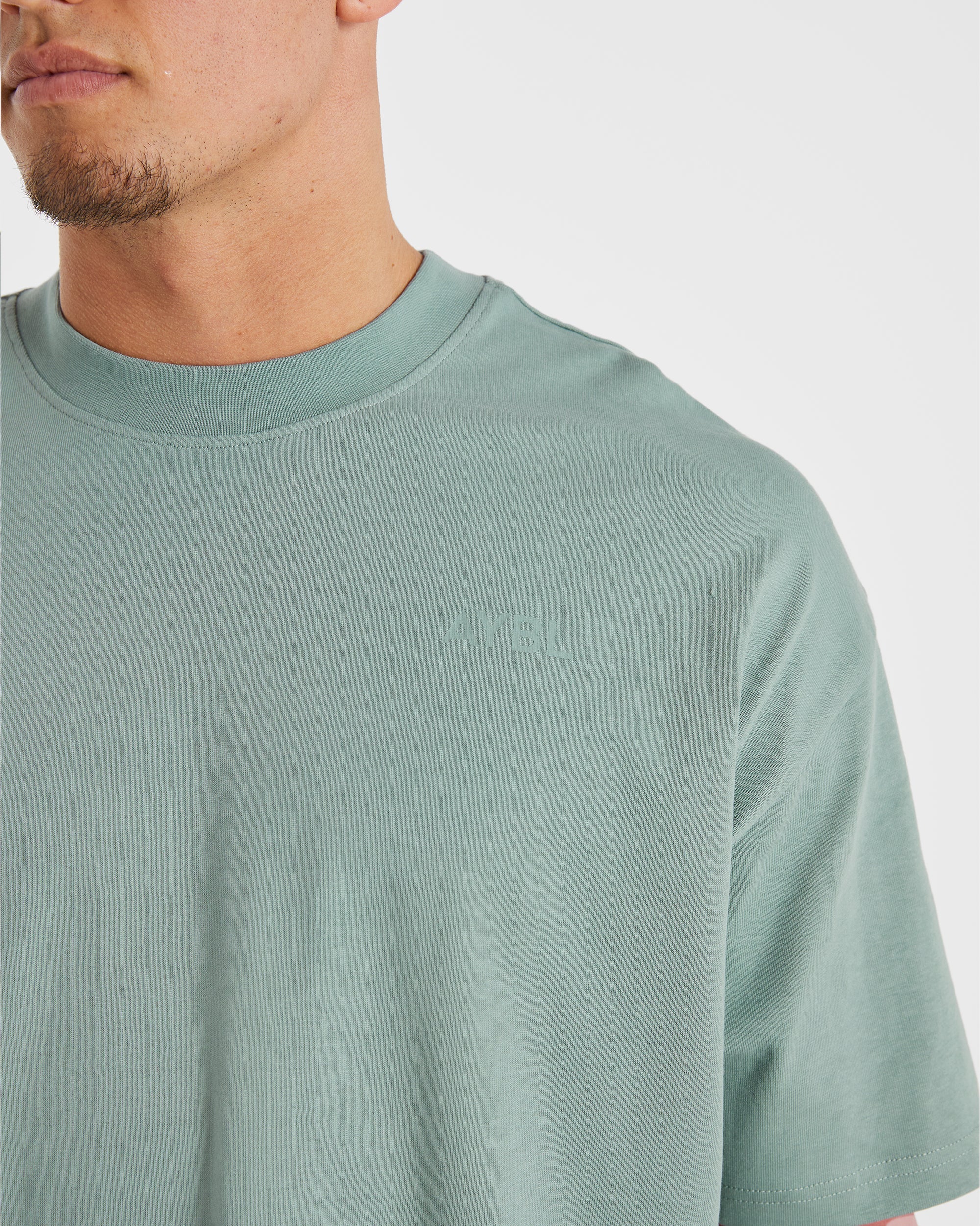Essential Oversized T Shirt - Slate Vert