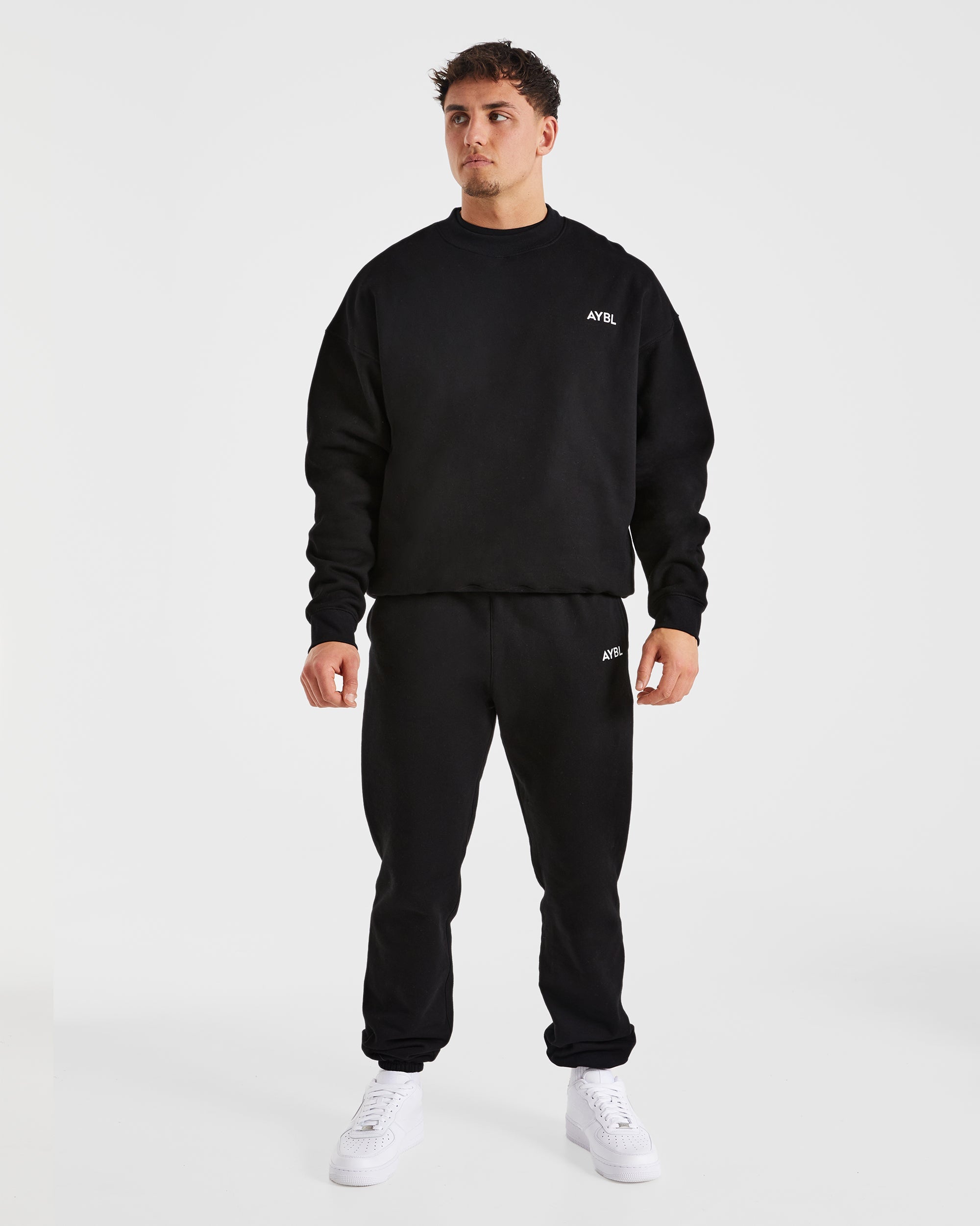 Essential Oversized Sweater - Noir
