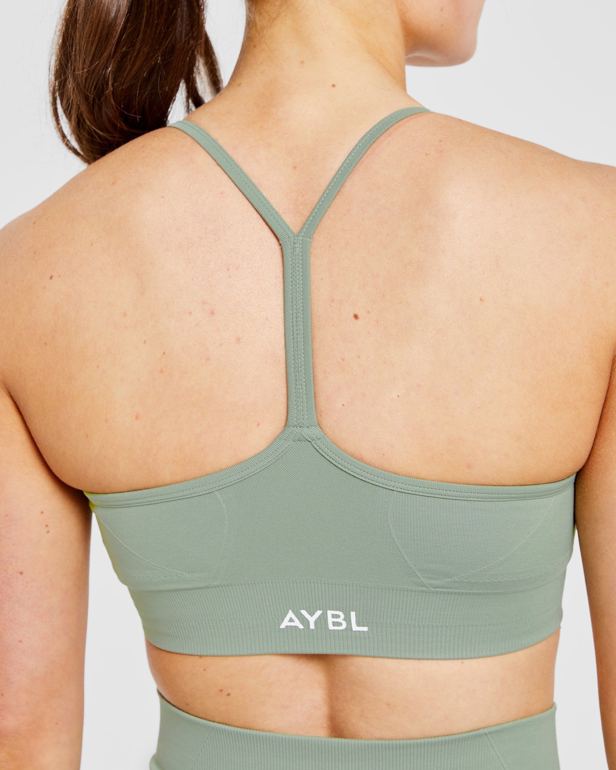 Empower Seamless Sports Bra - Grove Vert