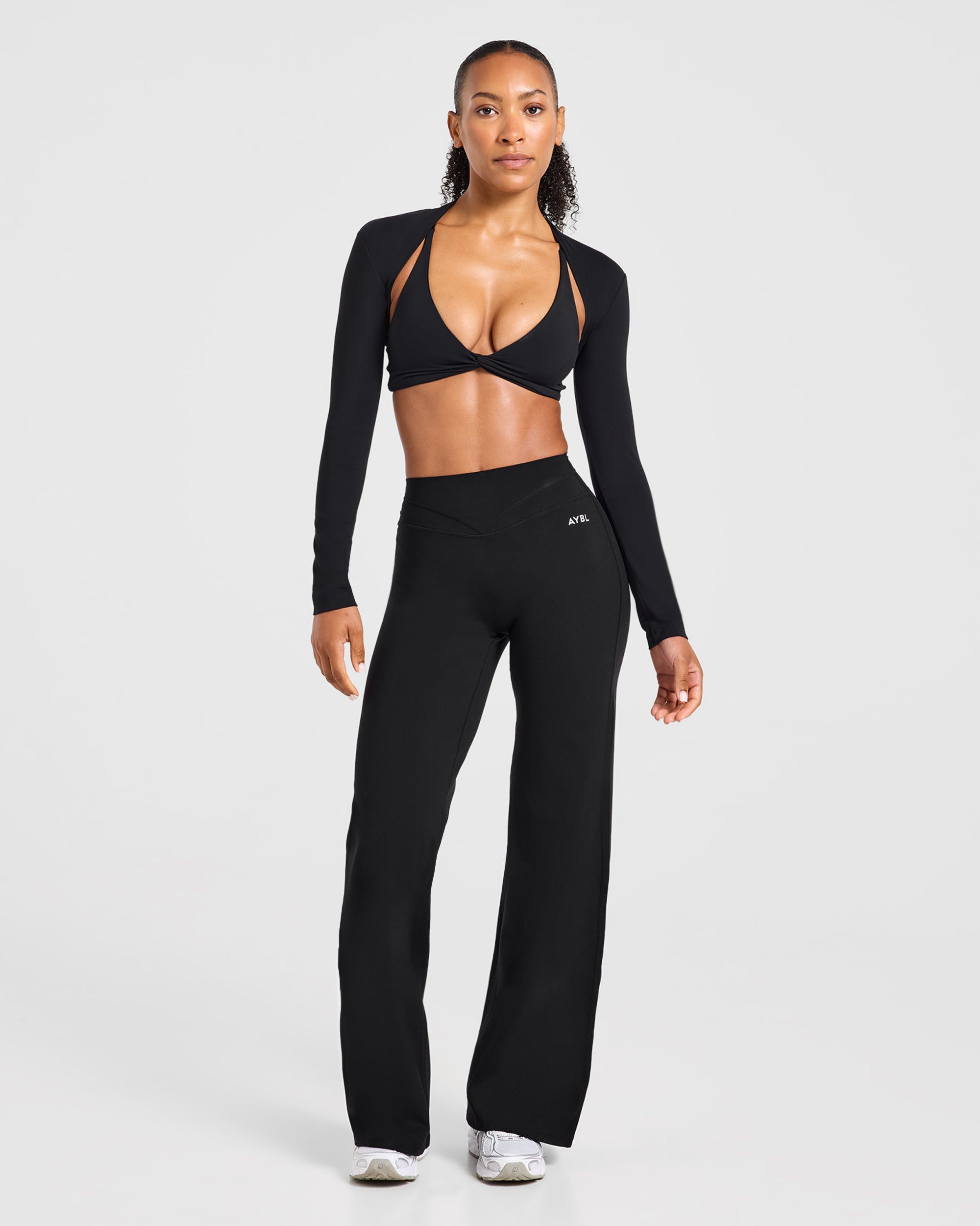 Engage Straight Leg Leggings - Noir