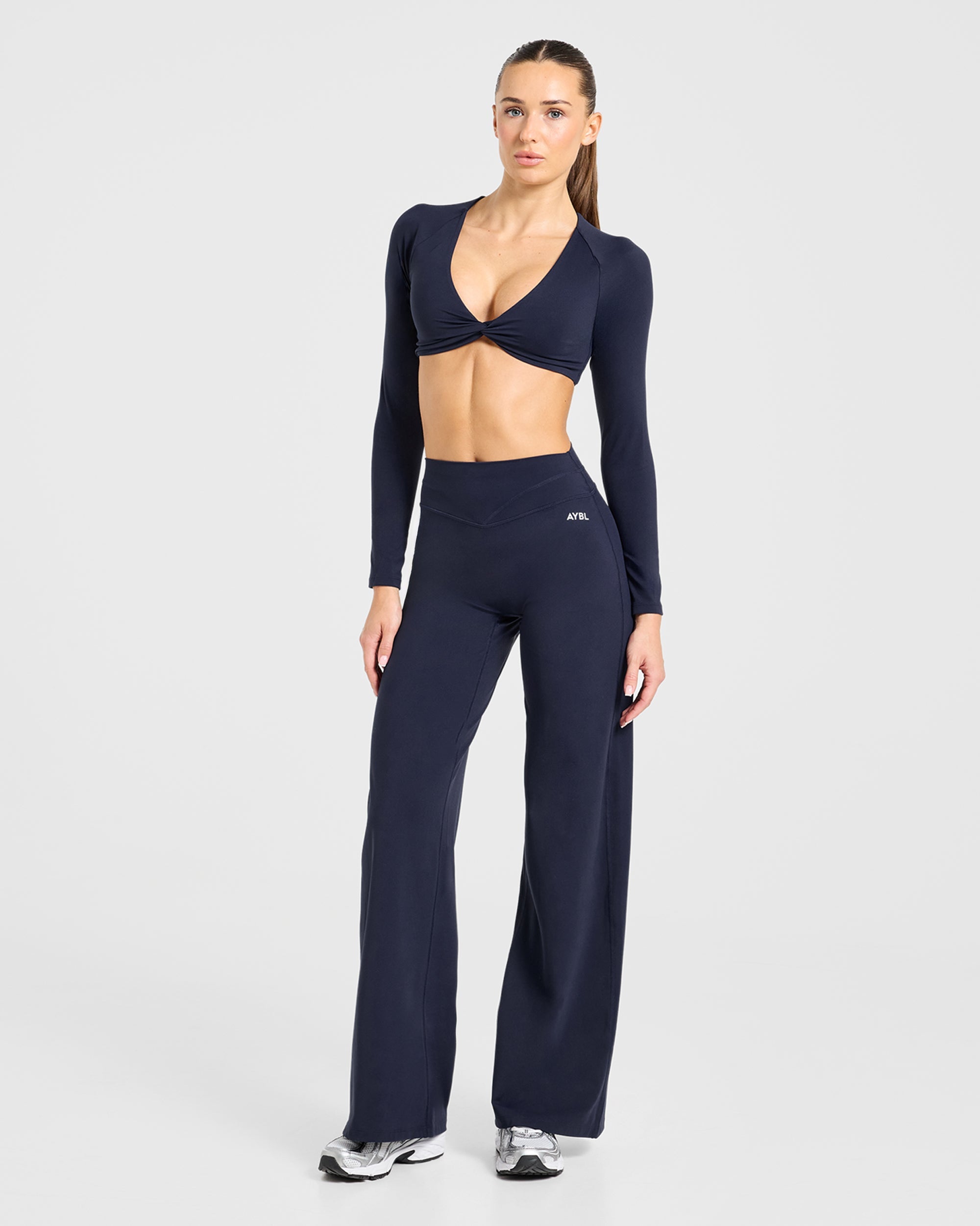 Engage Straight Leg Leggings - Deep Navy