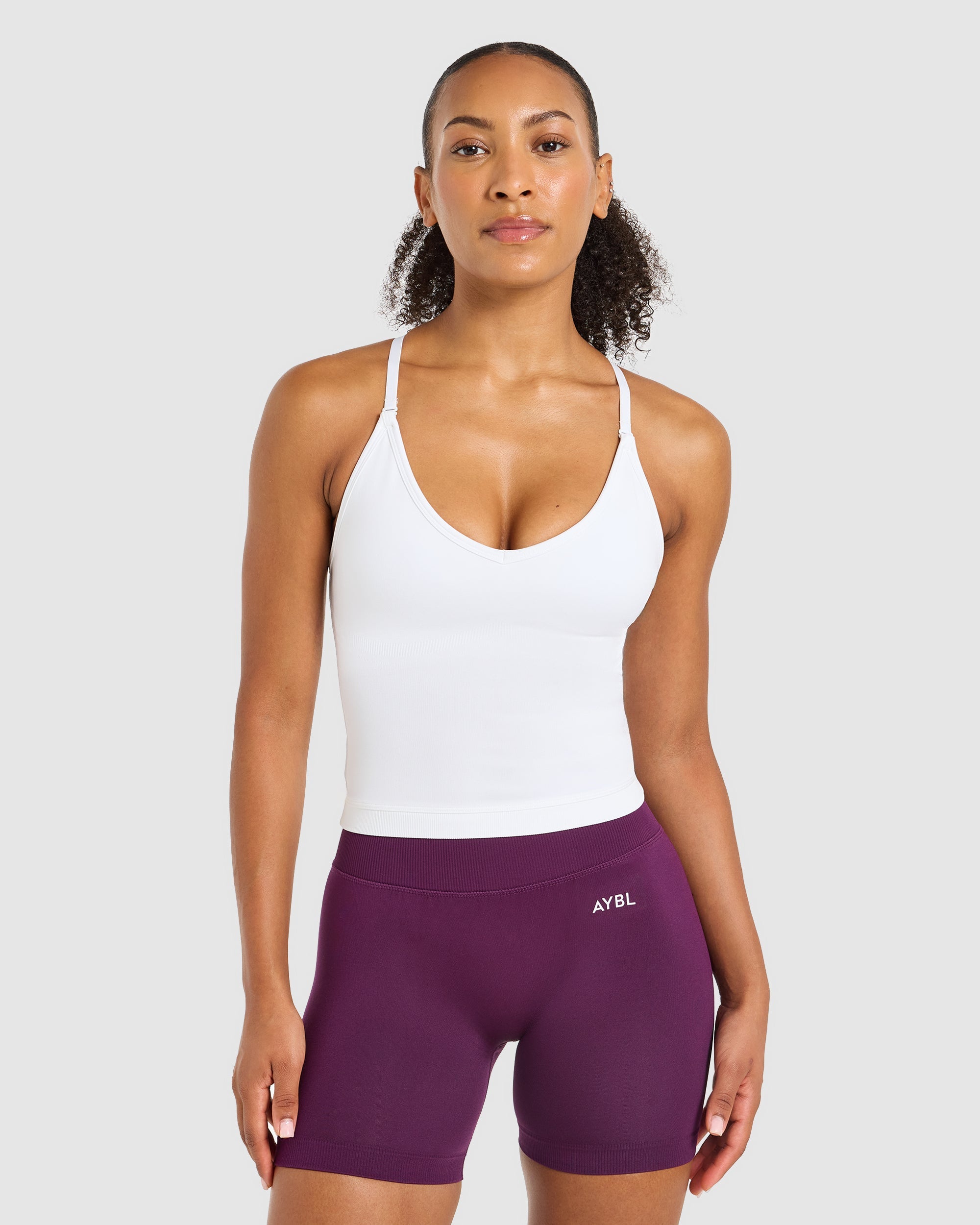 Adapt Seamless Tank Top - Blanc