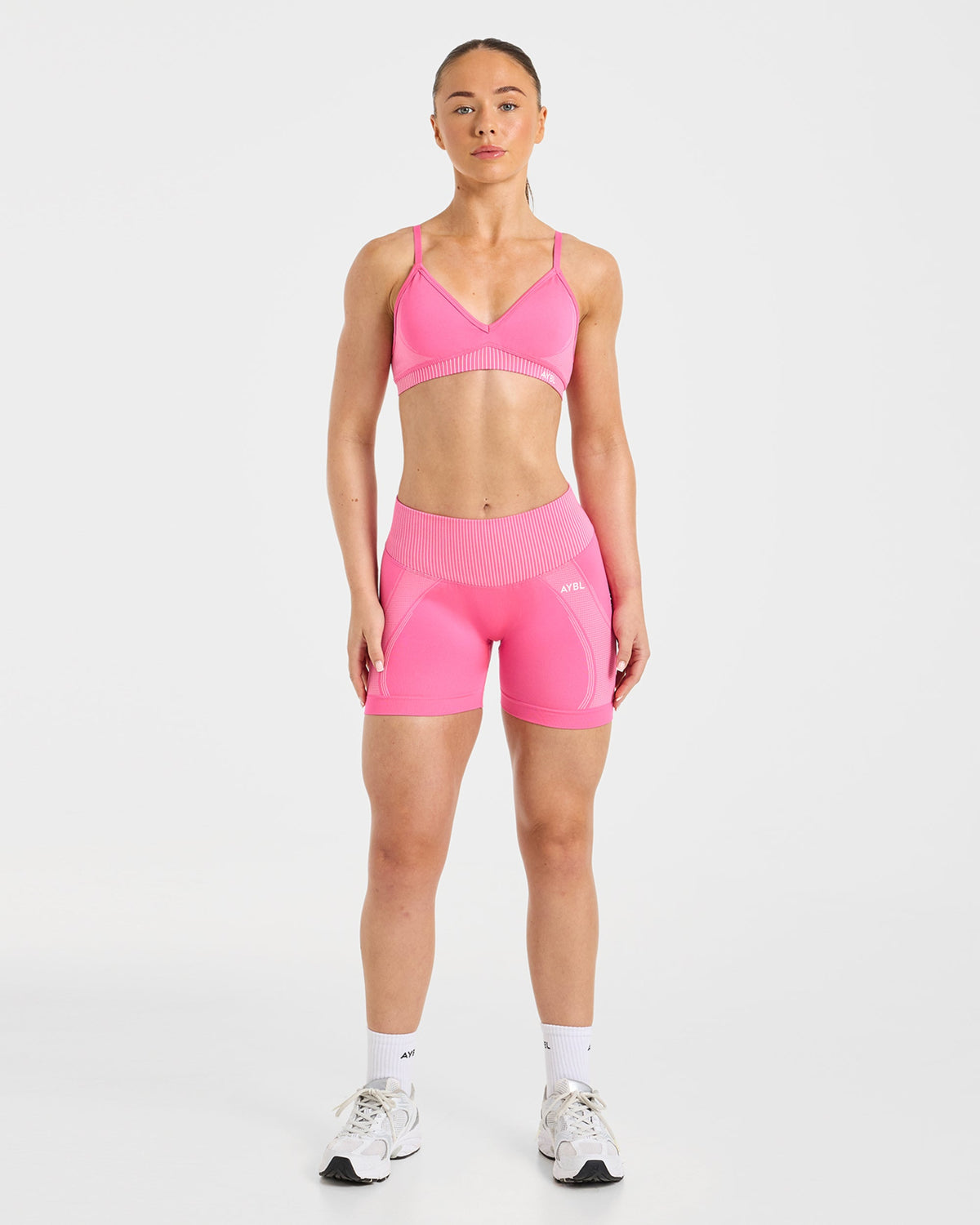 Charge Seamless Sports Bra - Rose