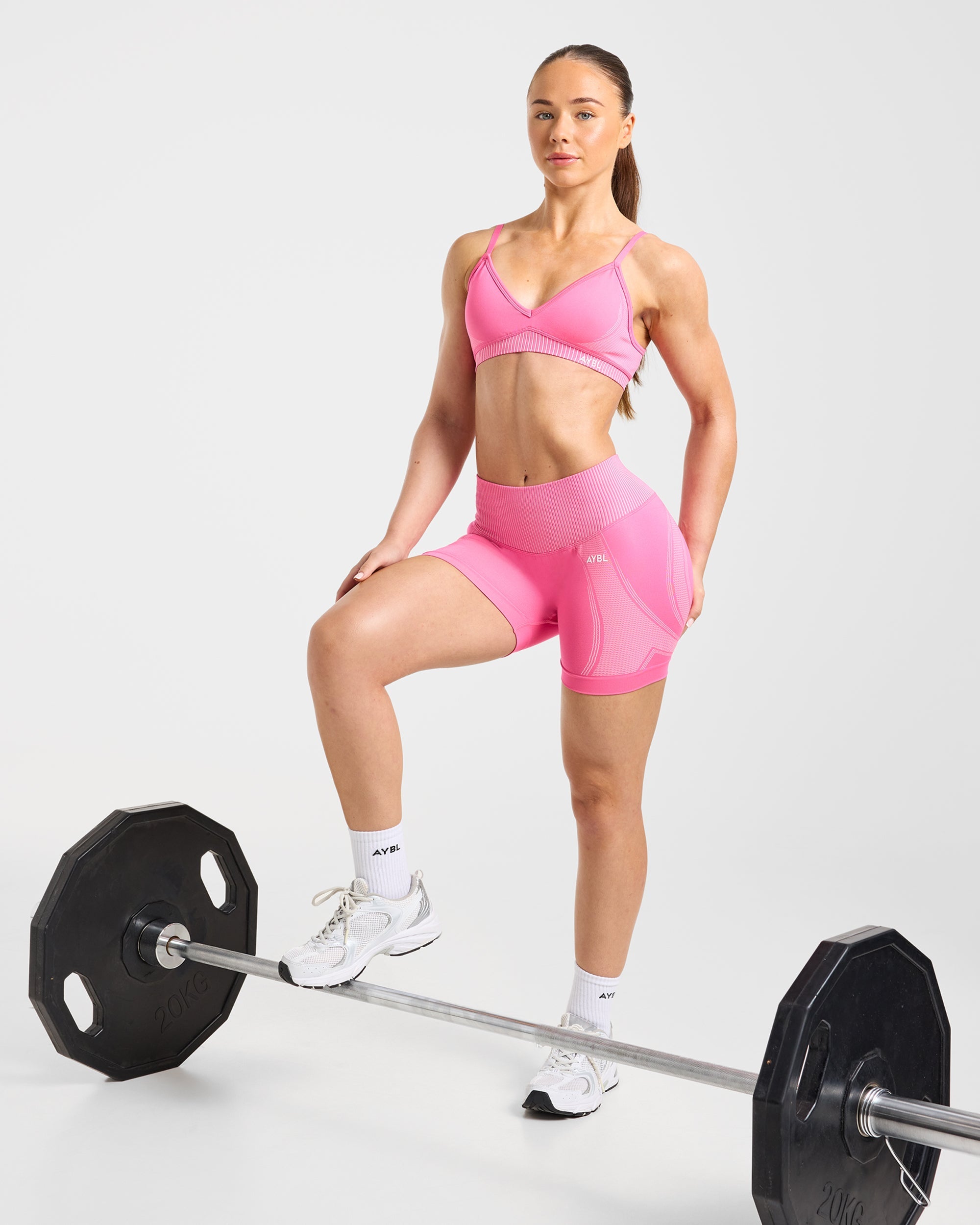Charge Seamless Shorts - Rose