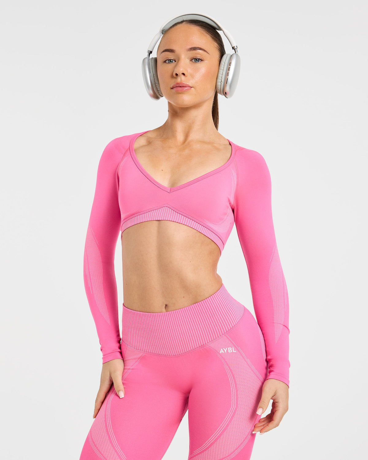 Charge Seamless Leggings - Rose