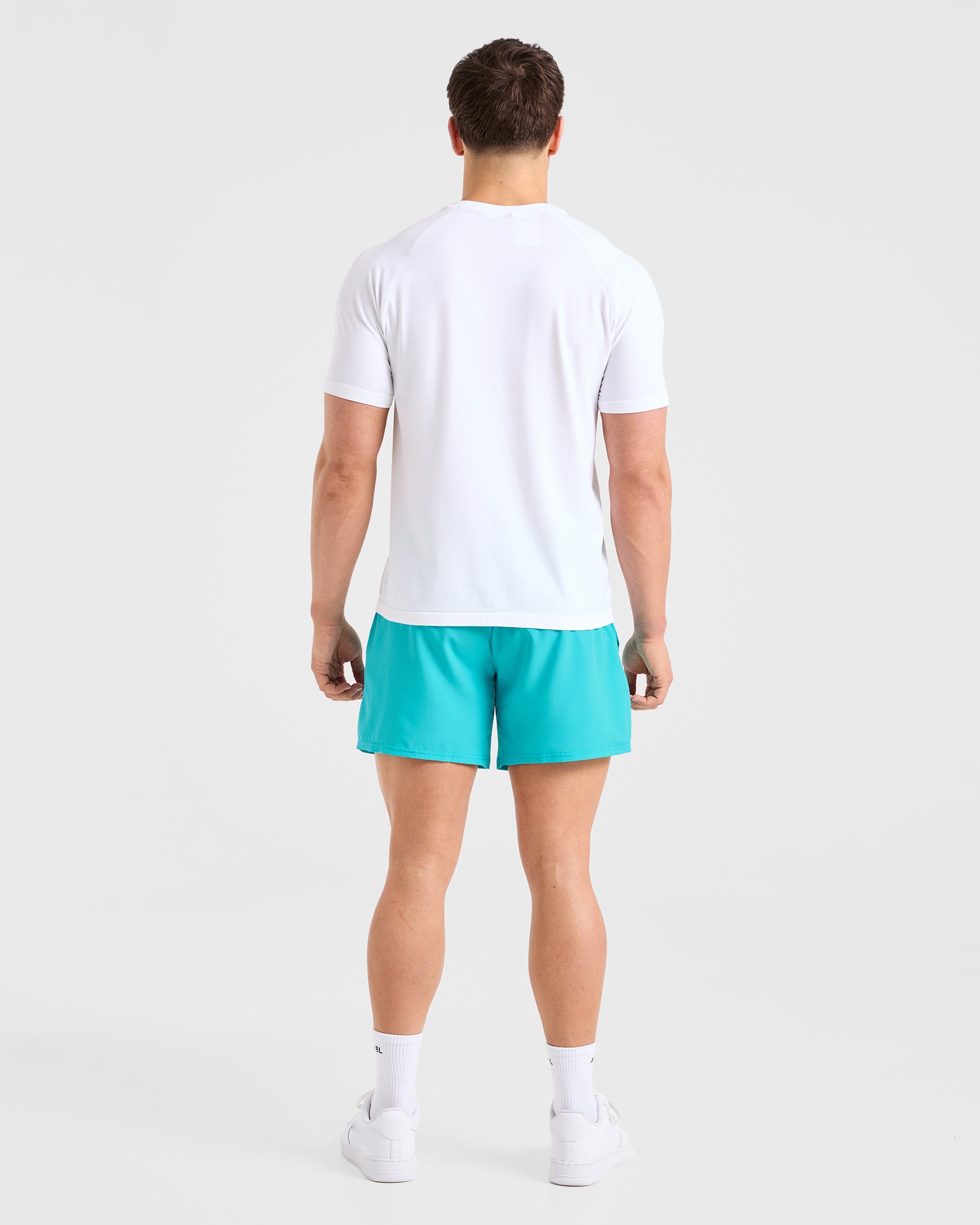 Core 5" Shorts - Aqua Bleu