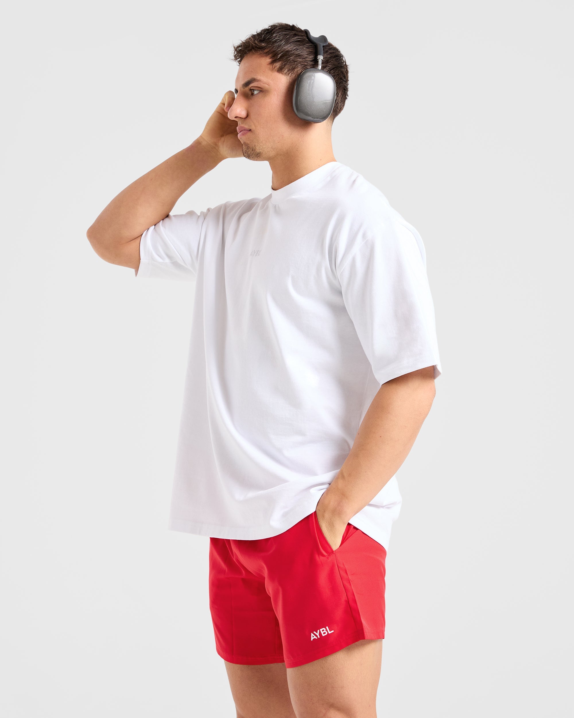 Core 5" Shorts - Chilli Rouge