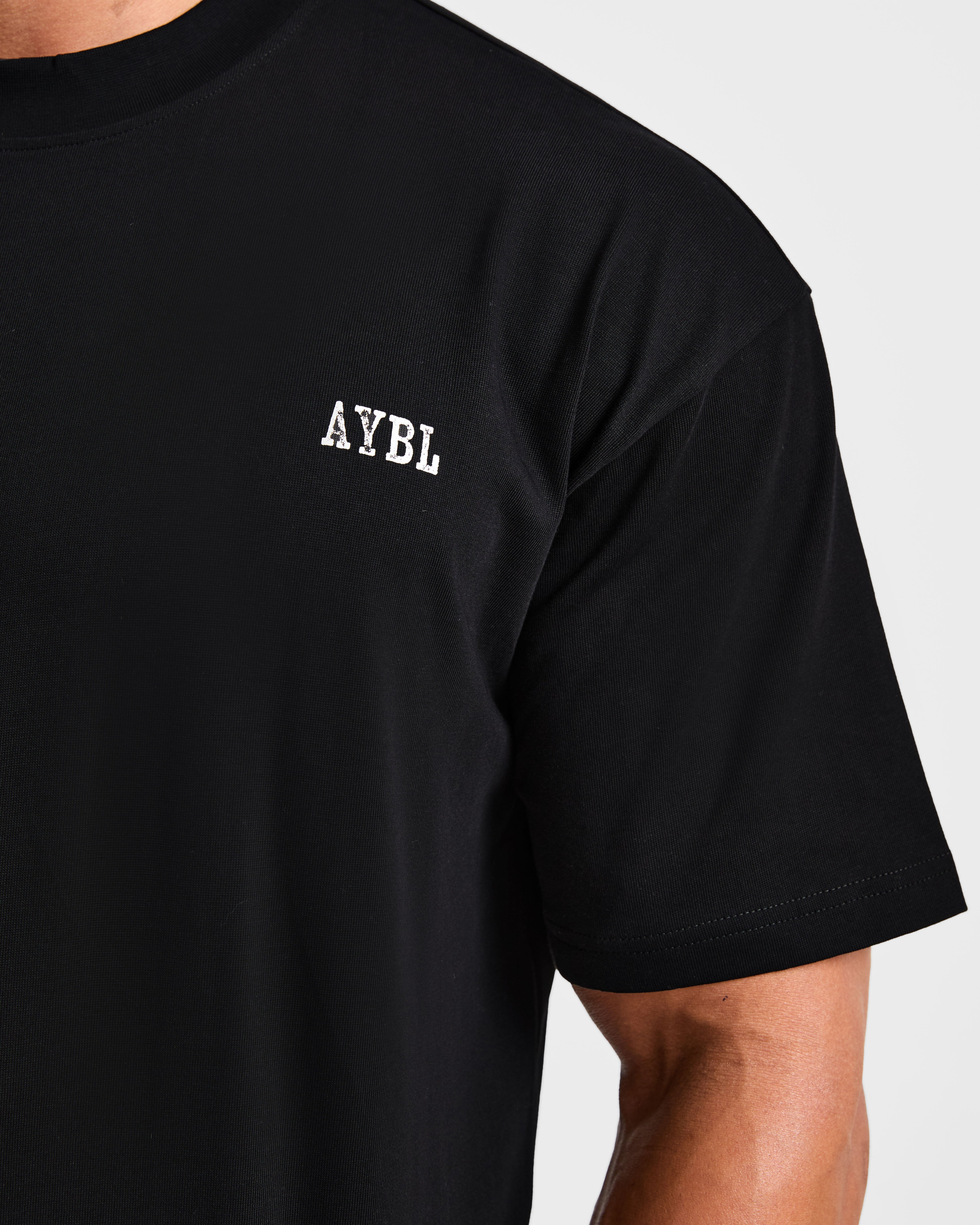 Lifting Essentials Oversized T Shirt - Noir