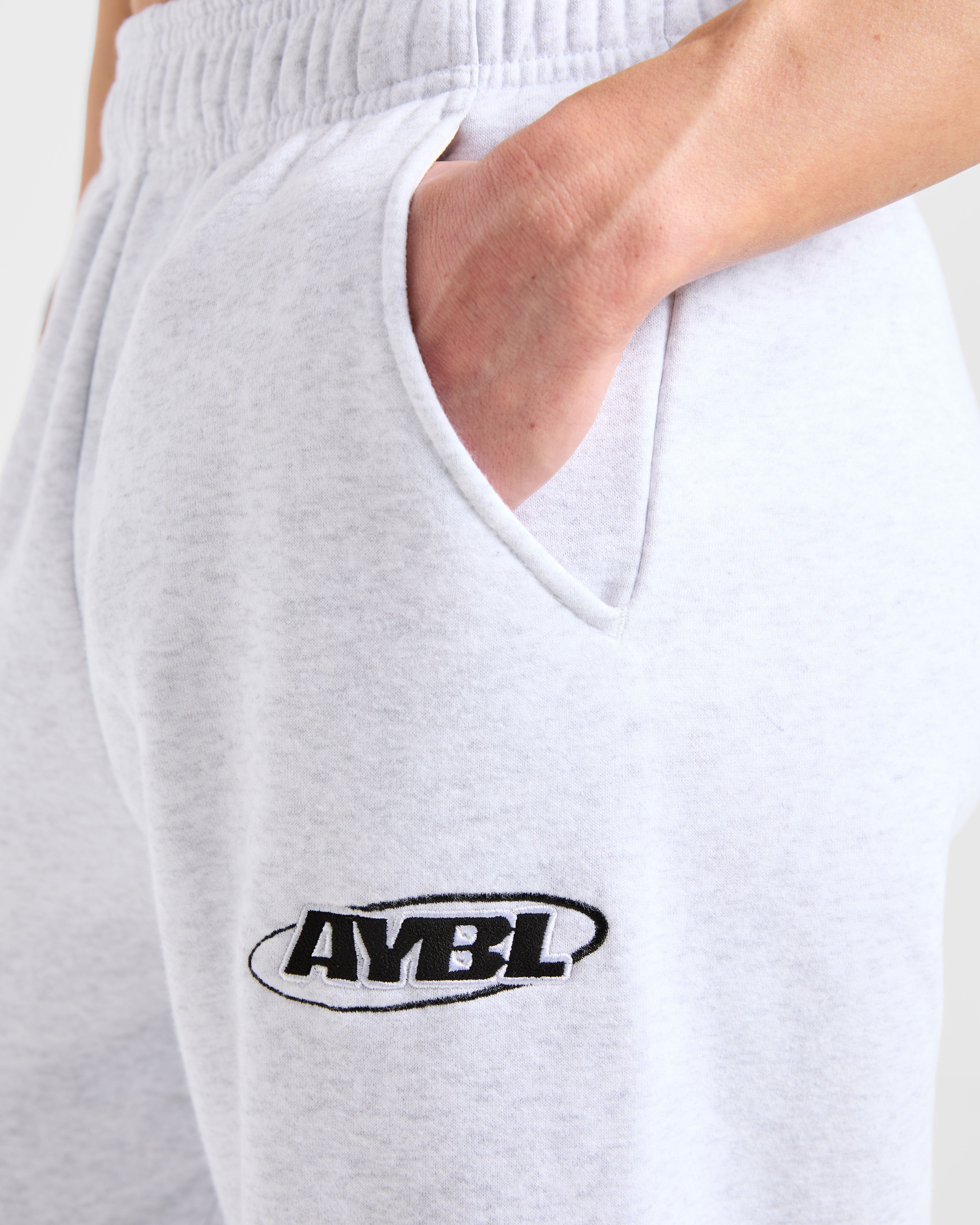 Sports Essentials Oversized Joggers - Heather Gris/Noir