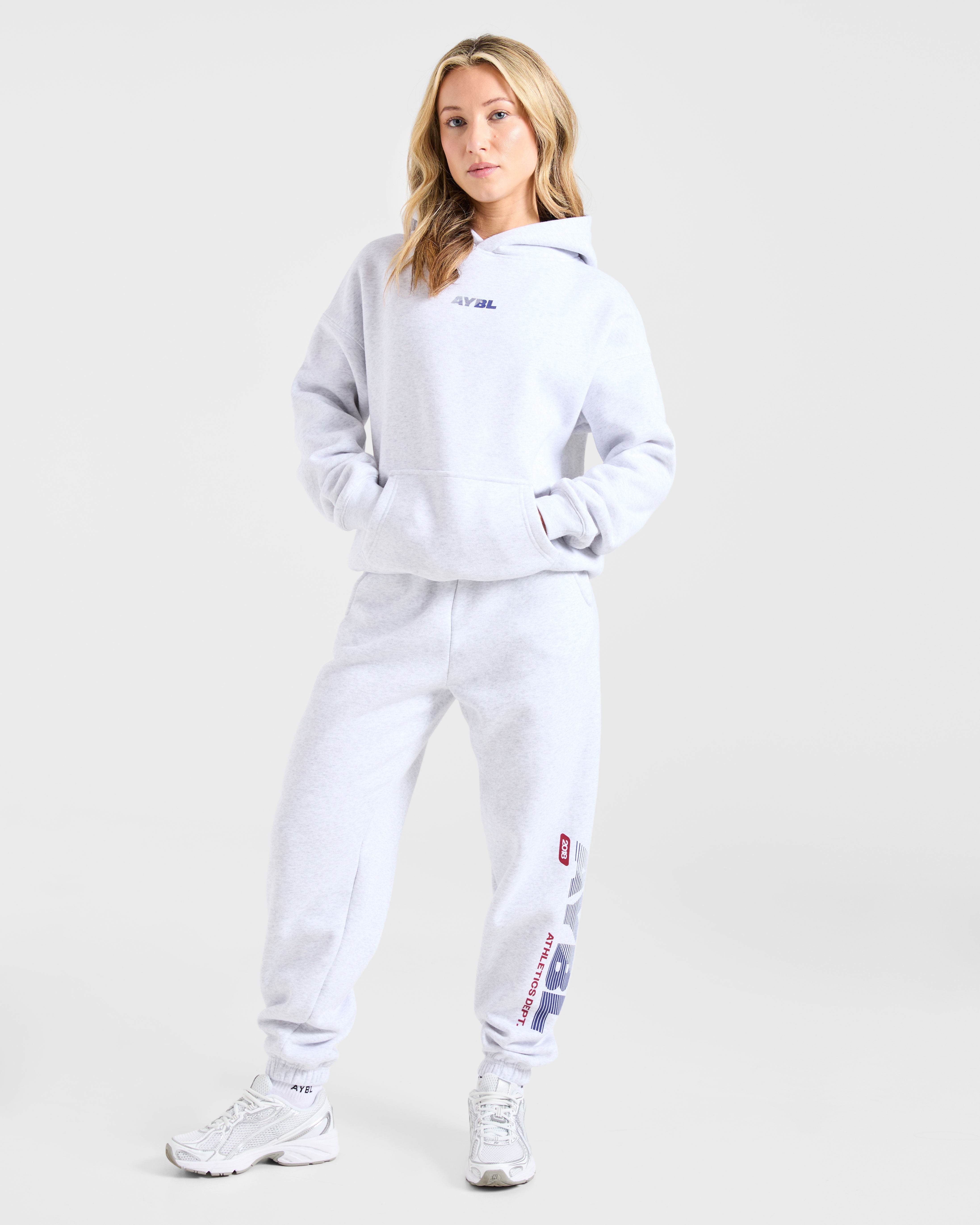 Athletics Dept Oversized Joggers - Gris Marl