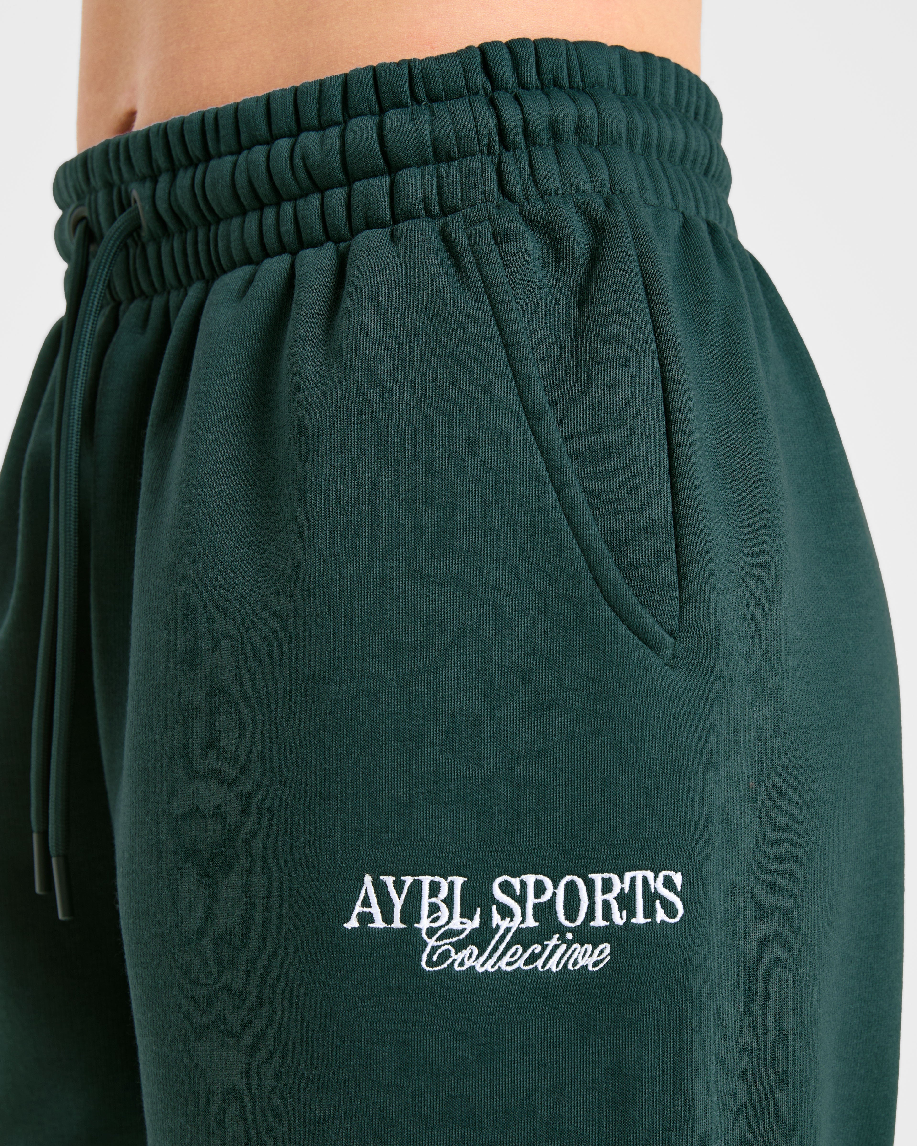 Sports Collective Oversized Joggers - Deep Forest
