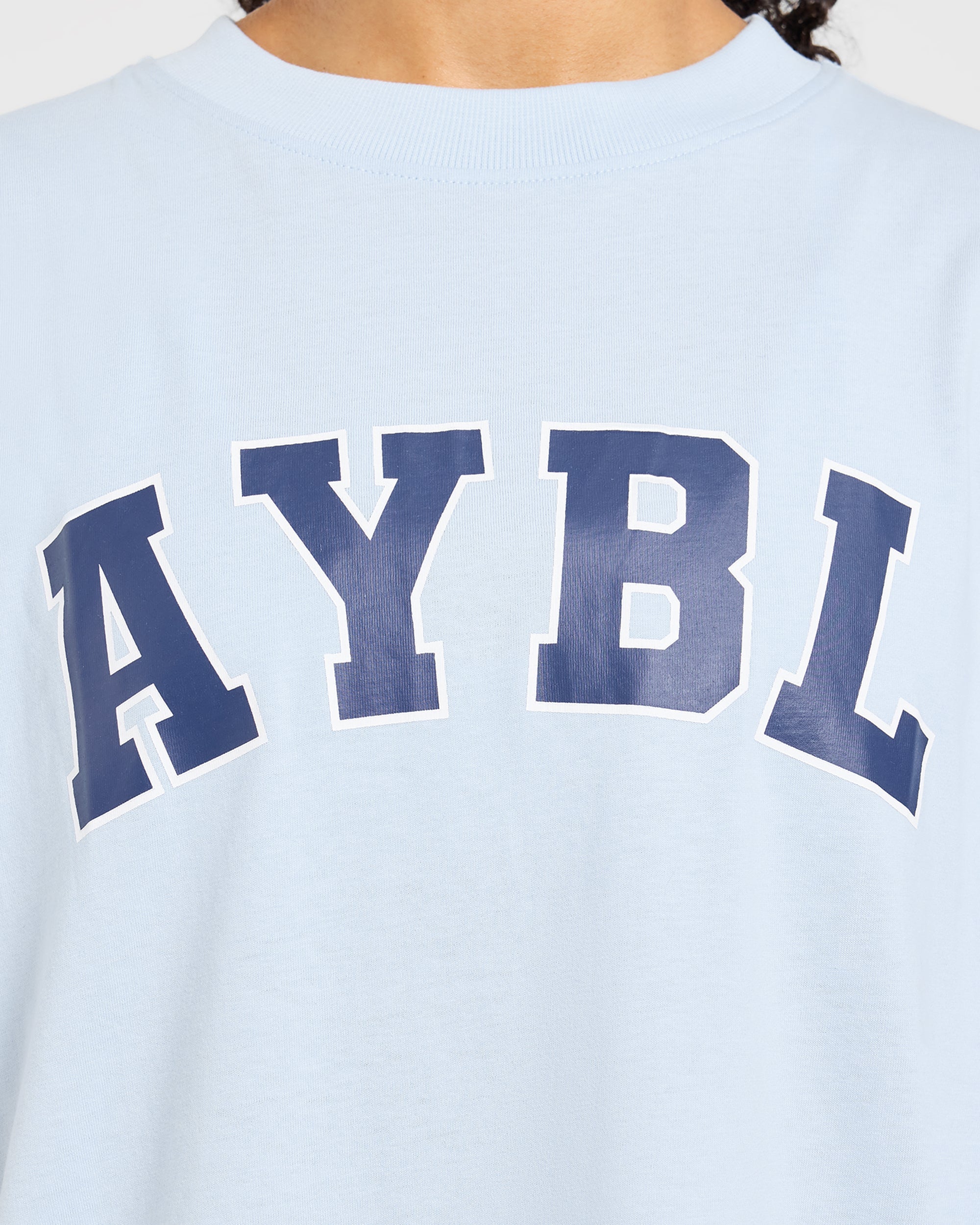 Varsity 2.0 Oversized T Shirt - Bleu
