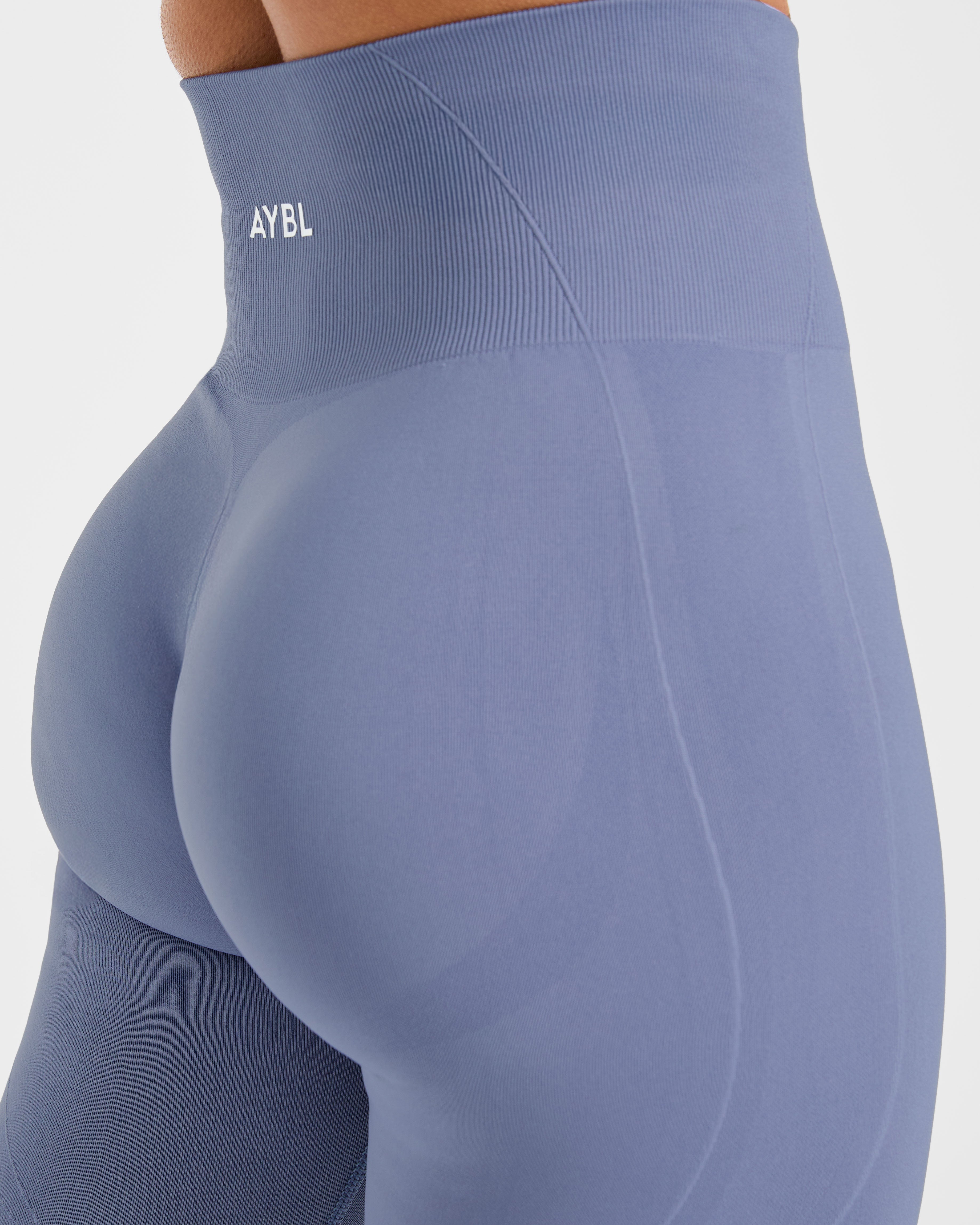 Empower Seamless Leggings - Slate Bleu