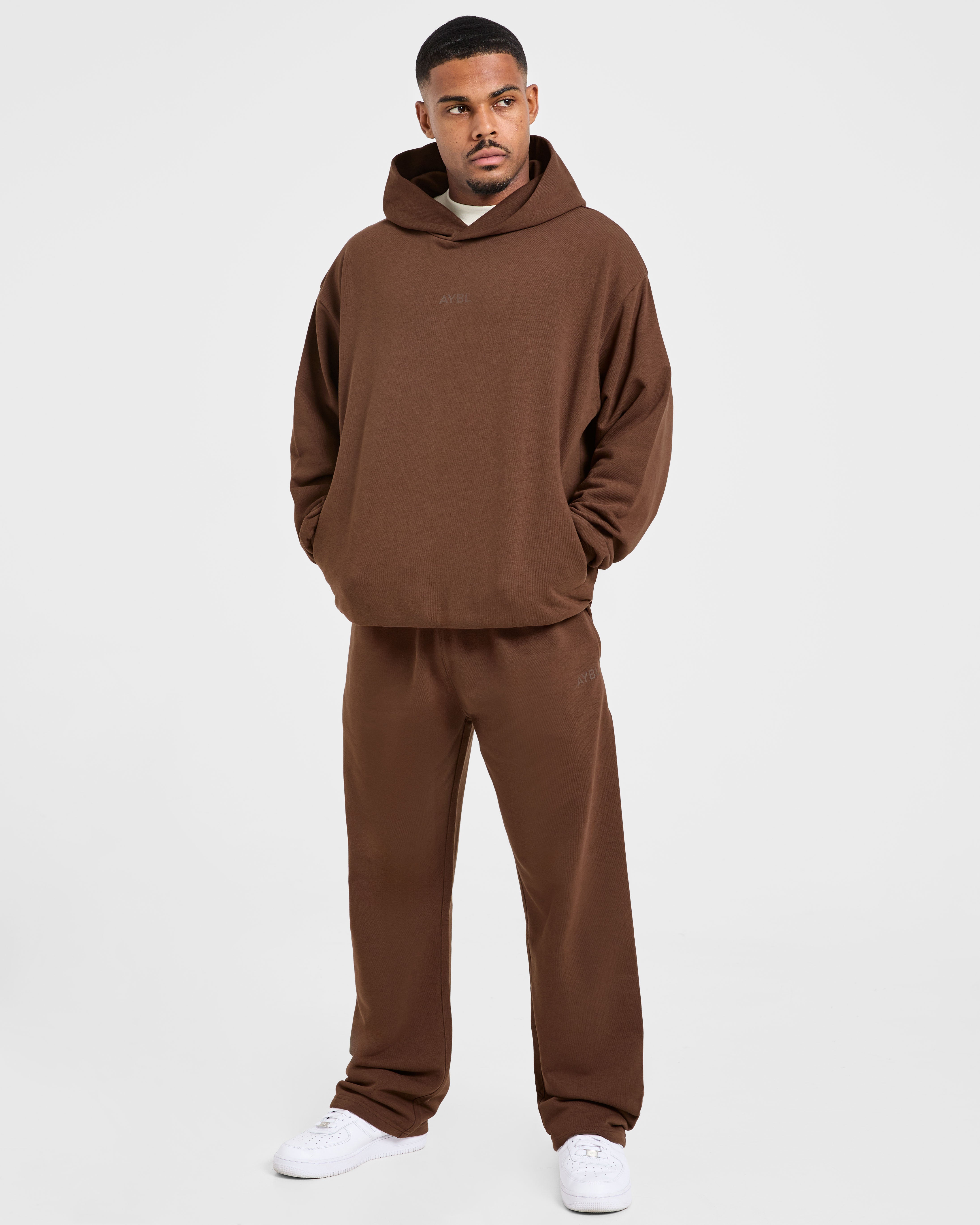 Craft Oversized Straight Leg Joggers - Marron