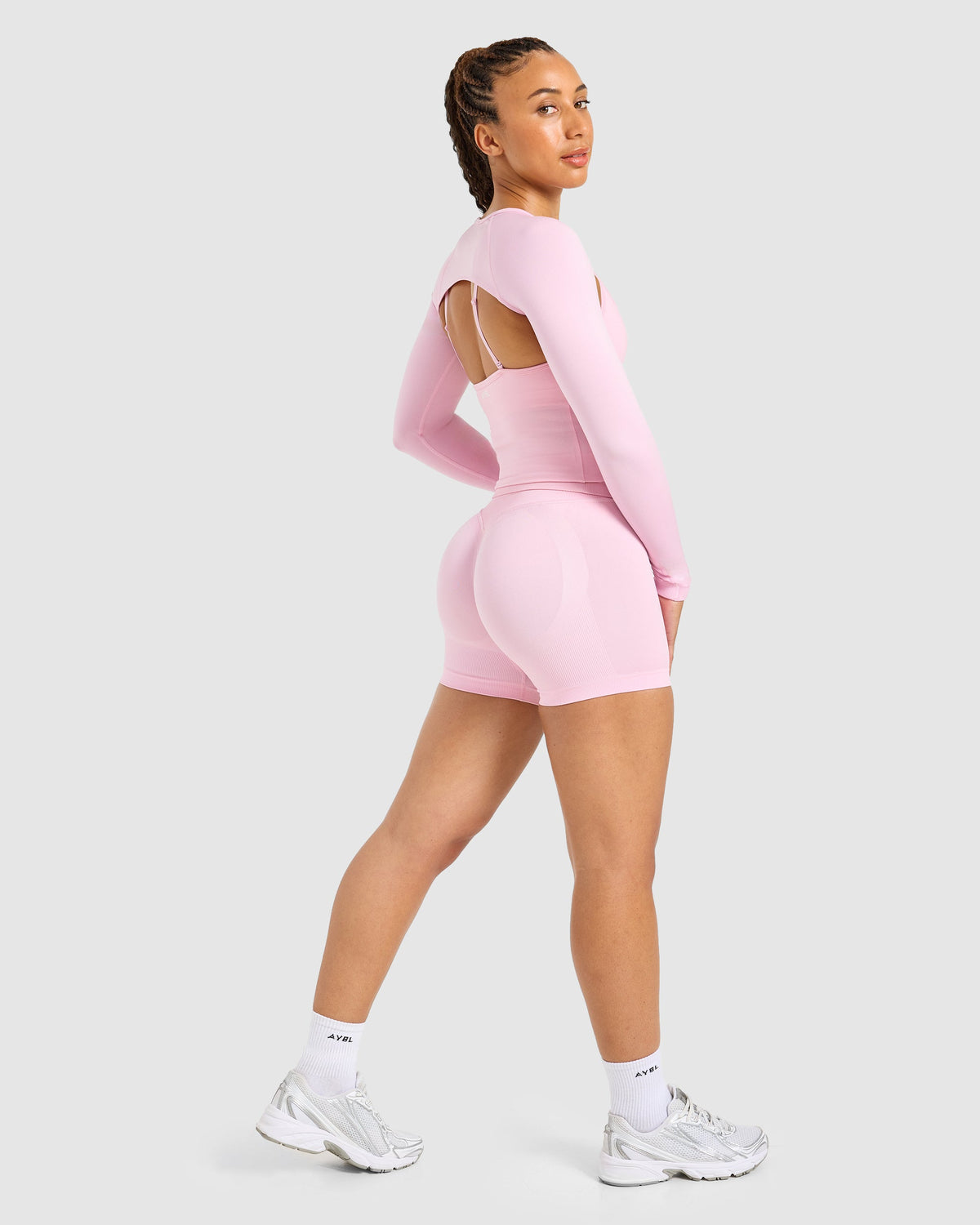 Adapt Seamless Shrug - Spring Rose