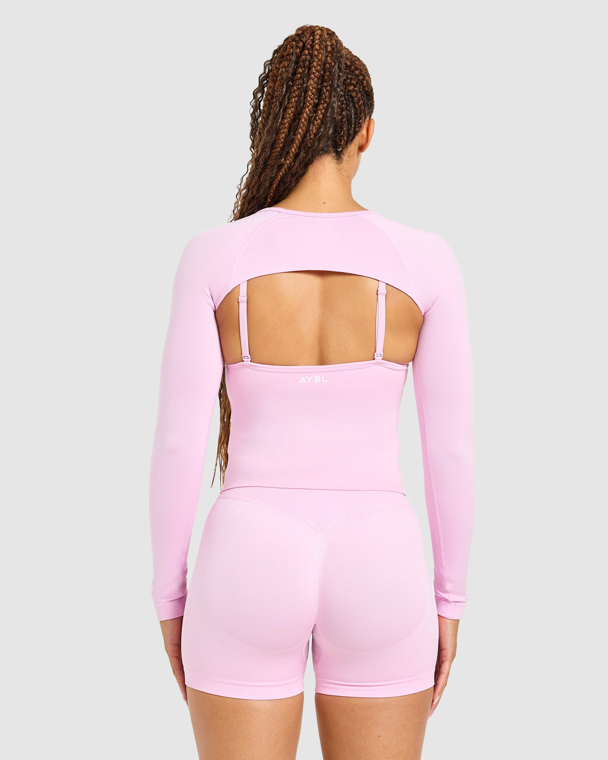 Adapt Seamless Shrug - Spring Rose