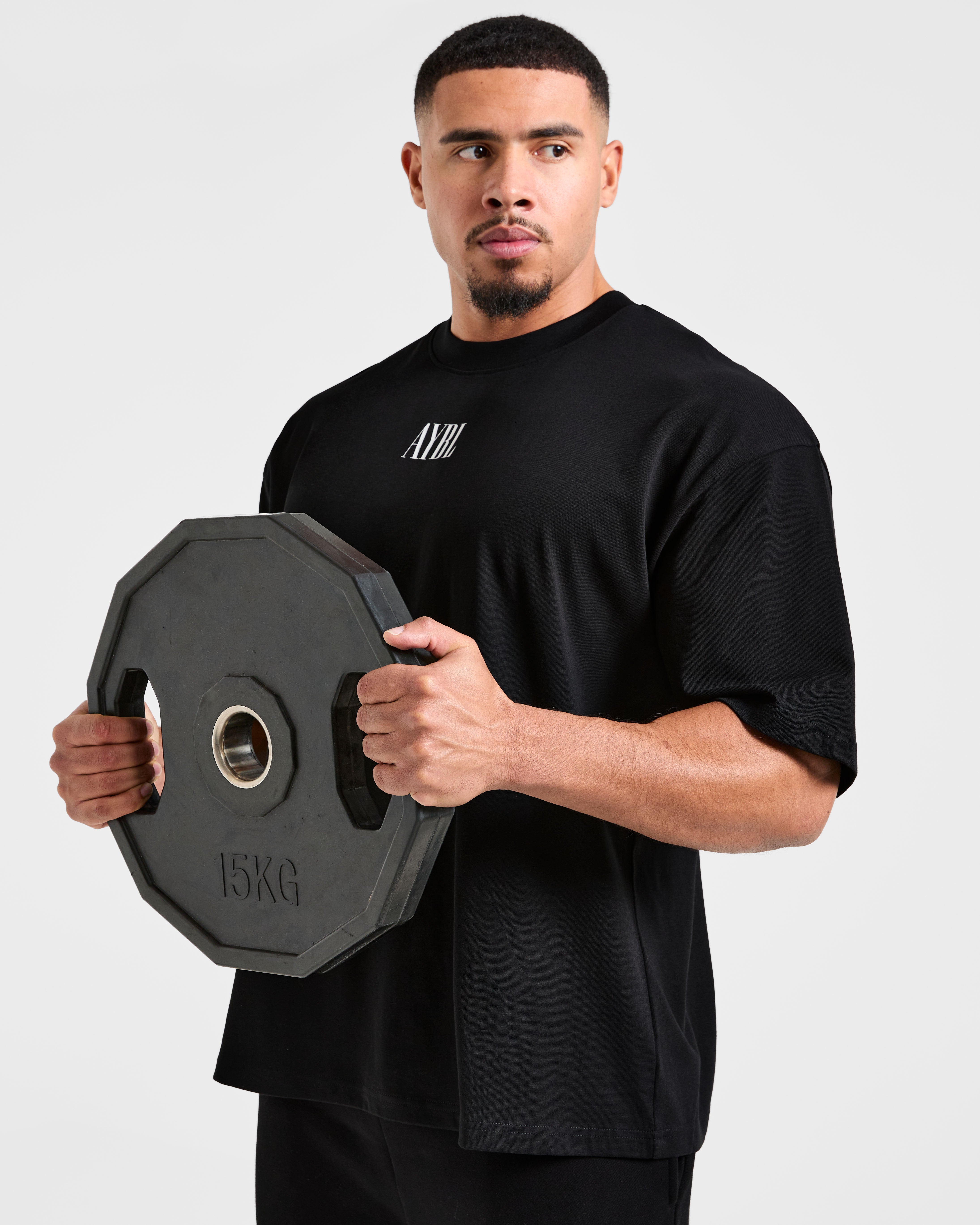 Breaking Weights Oversized T Shirt - Noir