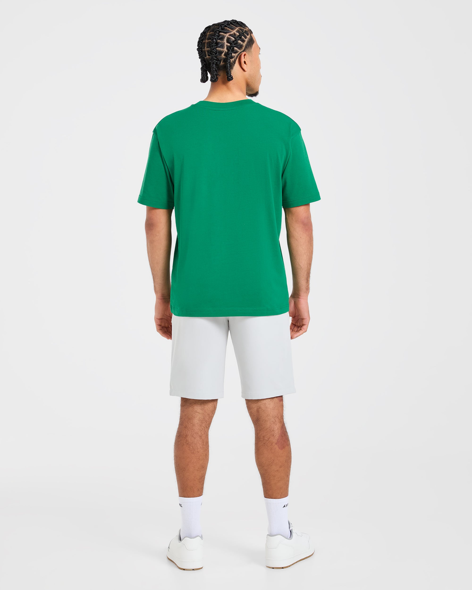 Golf Club T Shirt - Rye Vert/Crème