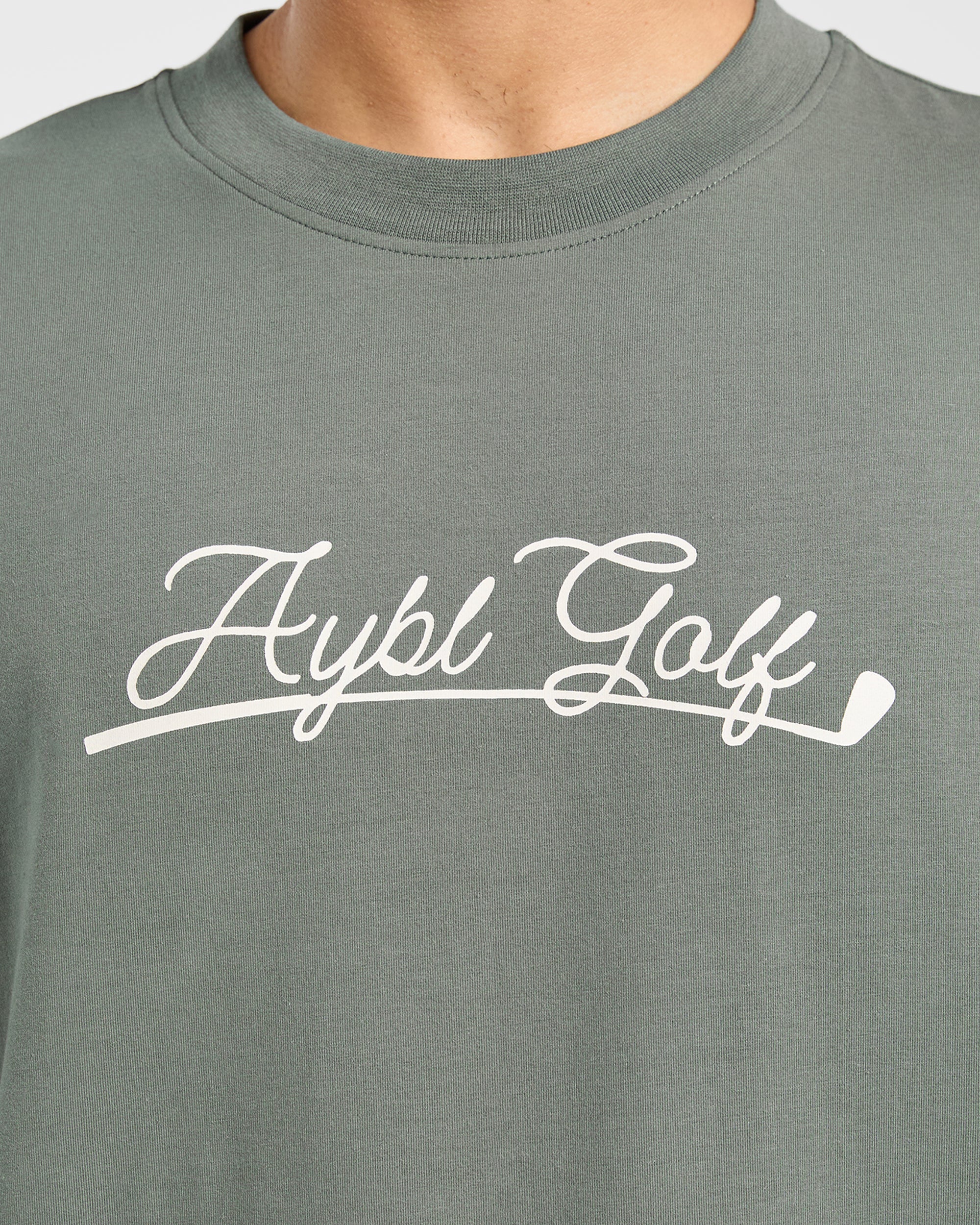 Golf Club T Shirt - Hillside Vert