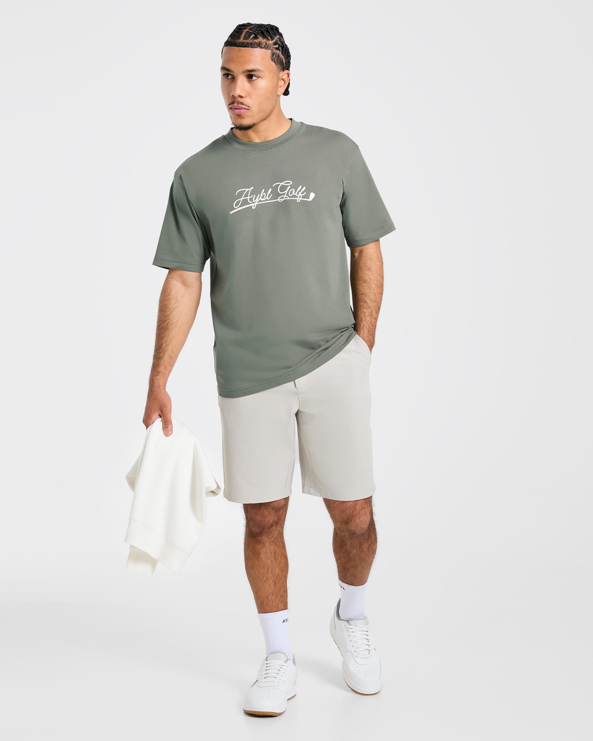 Golf Club T Shirt - Hillside Vert