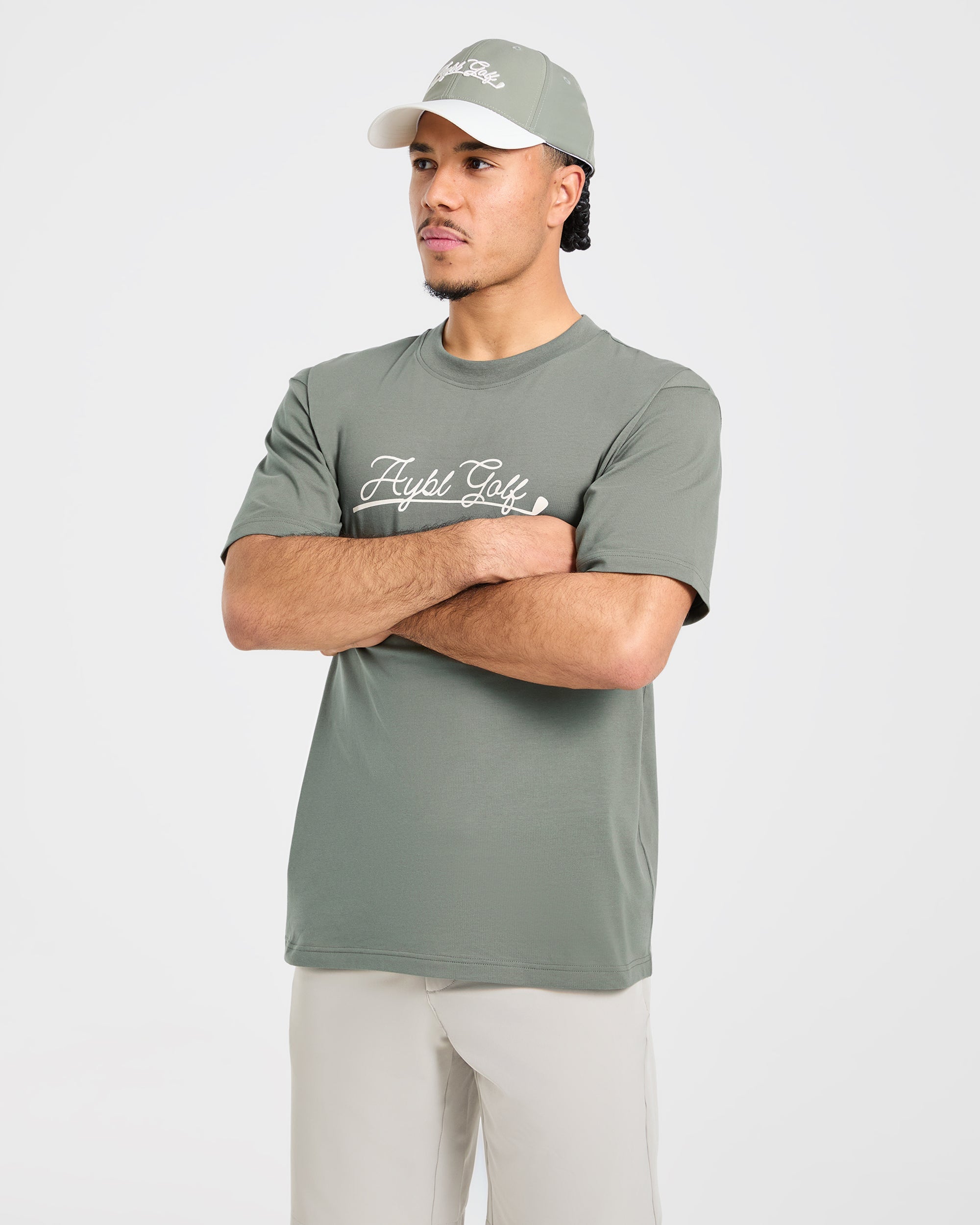 Golf Club T Shirt - Hillside Vert