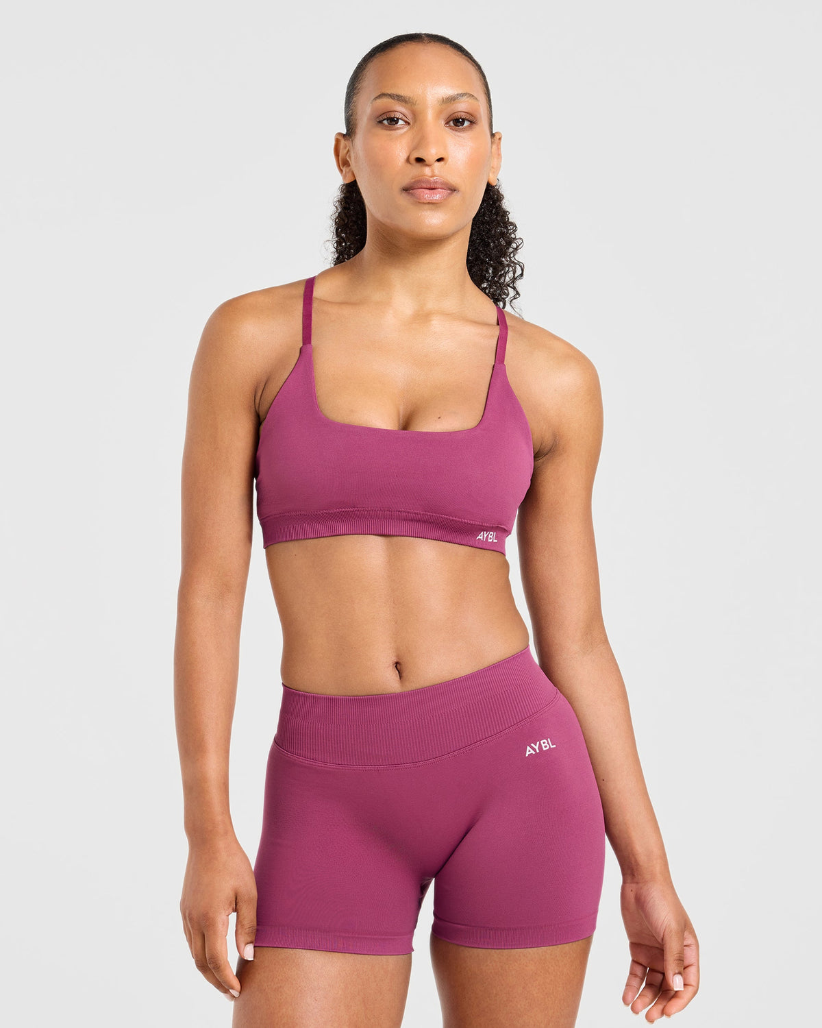 Enhance Seamless Sports Bra - Dusky Rose