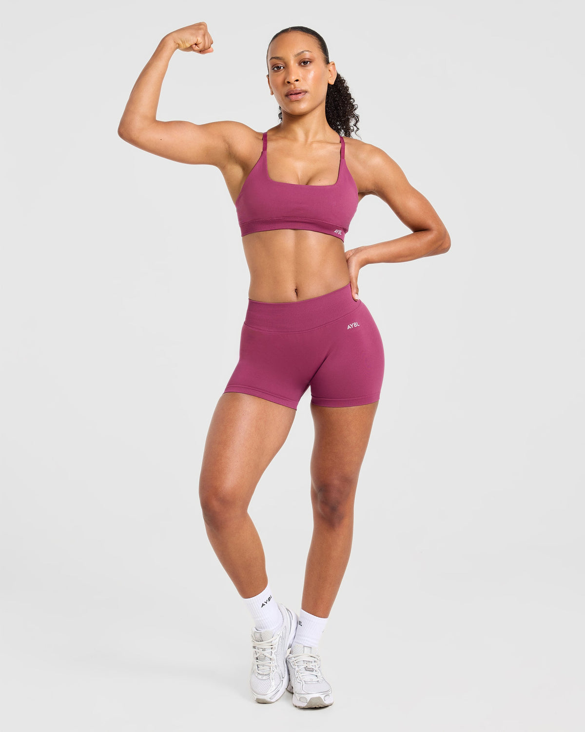 Enhance Seamless Sports Bra - Dusky Rose
