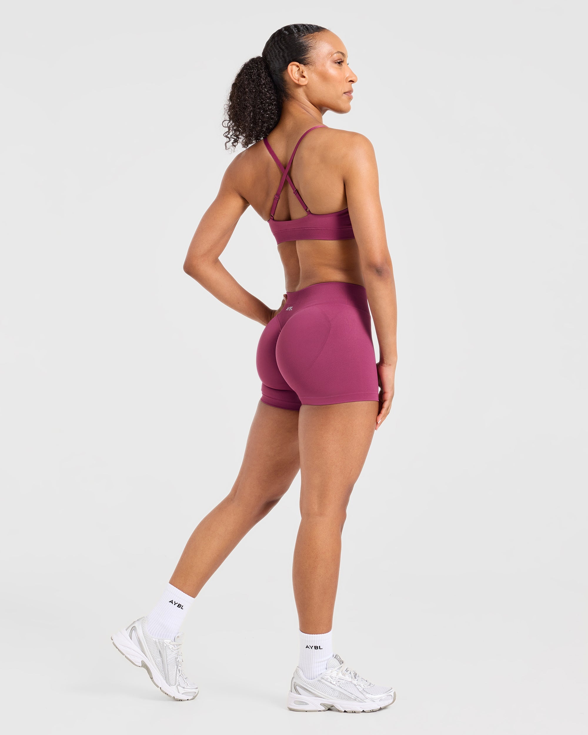 Enhance Seamless Sports Bra - Dusky Rose