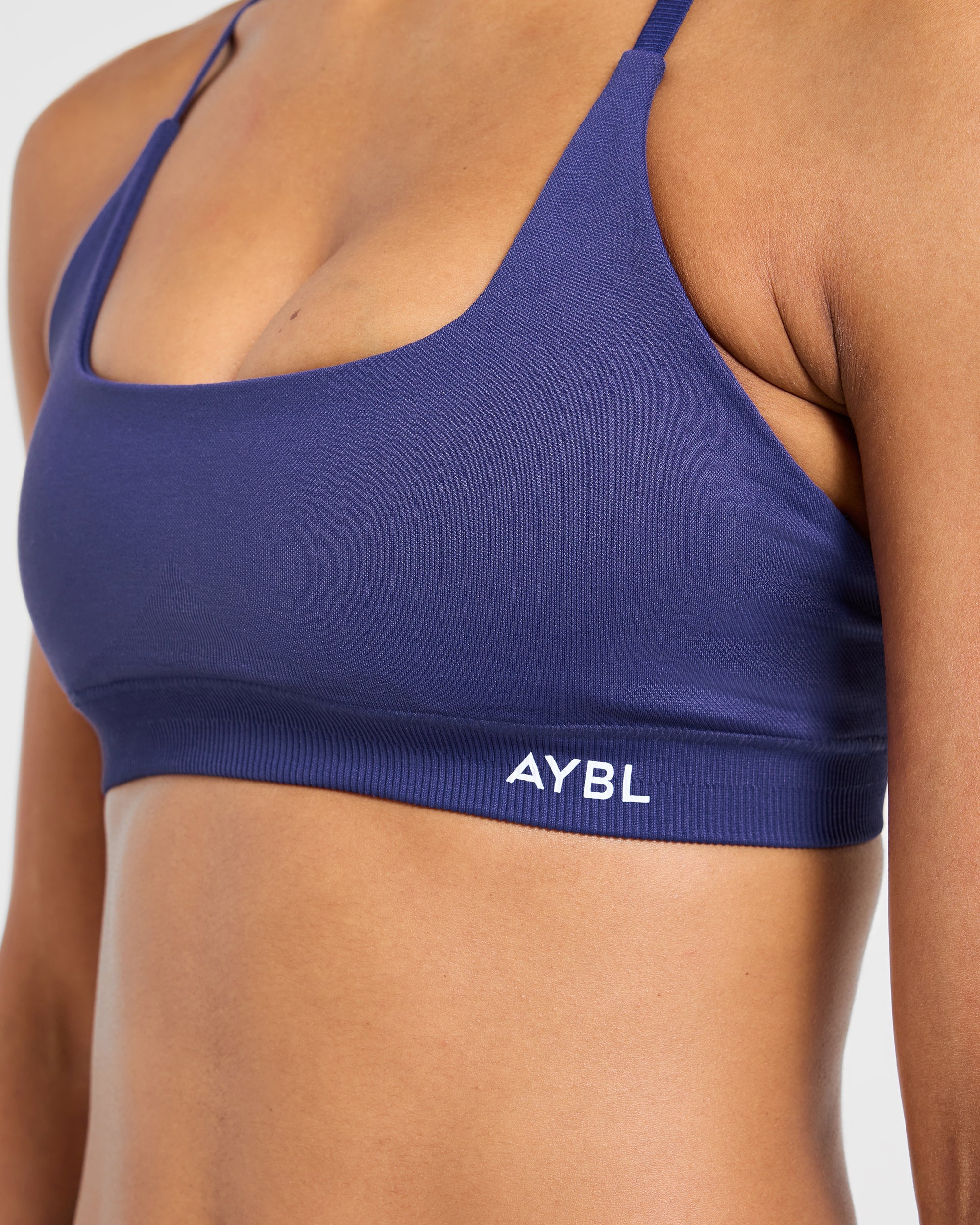 Enhance Seamless Sports Bra - Storm Blue