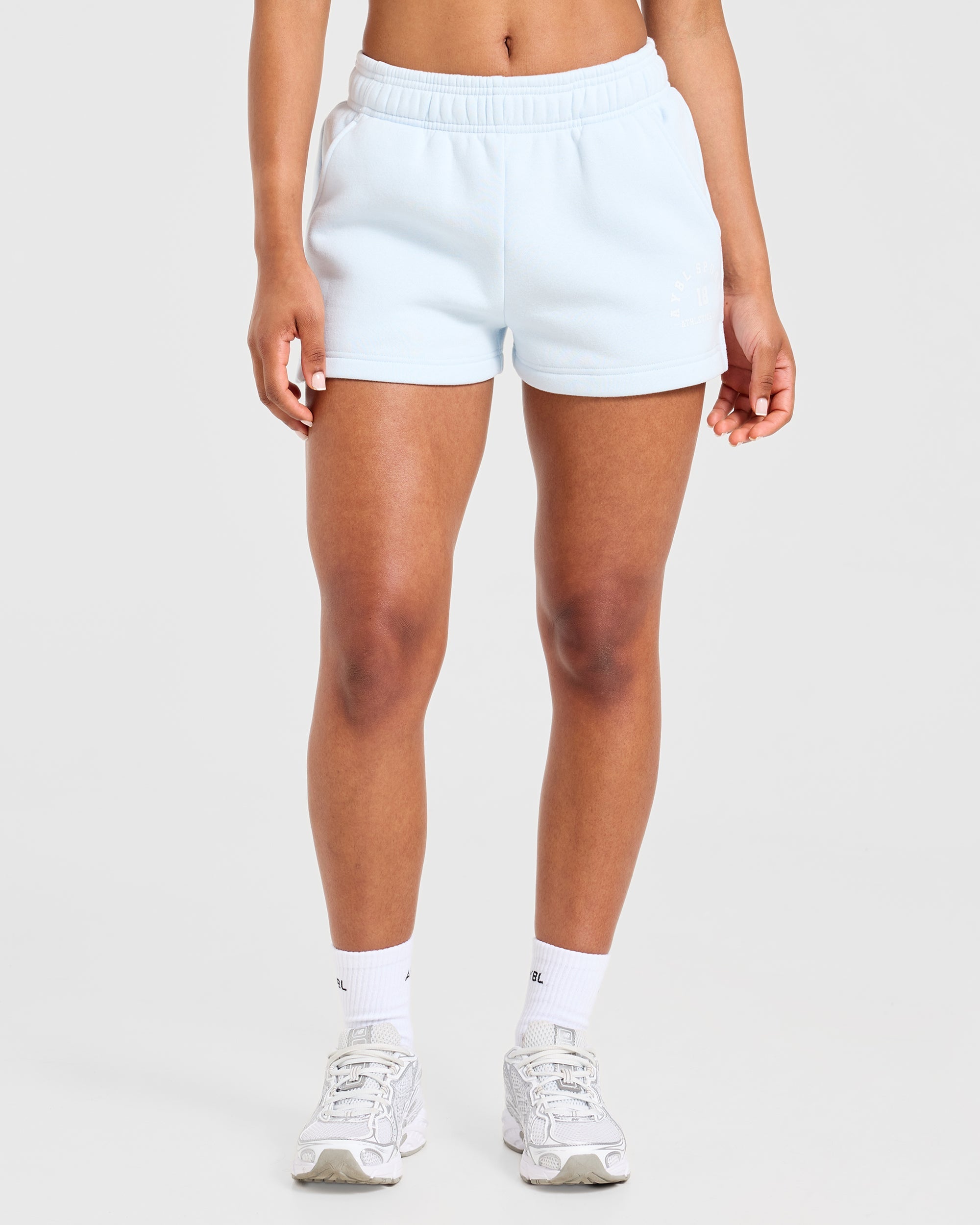 AYBL Sports 18 Oversized Shorts - Iced Bleu