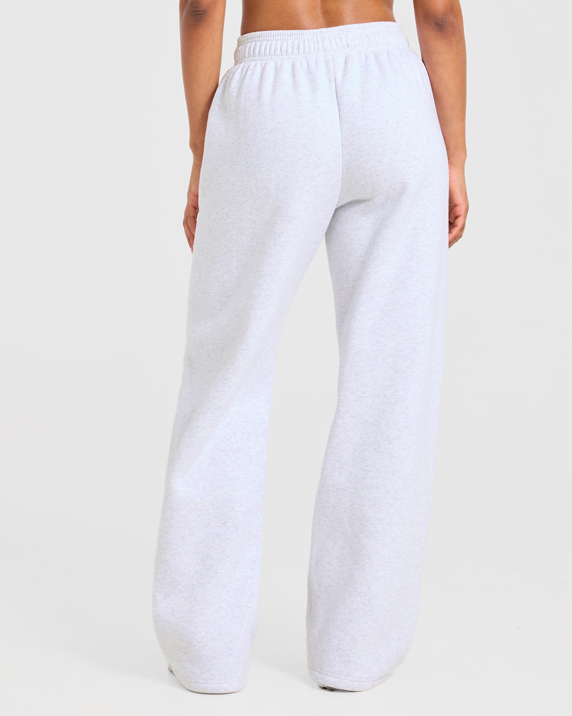 AYBL Sports 18 Oversized Straight Leg Joggers - Heather Gris