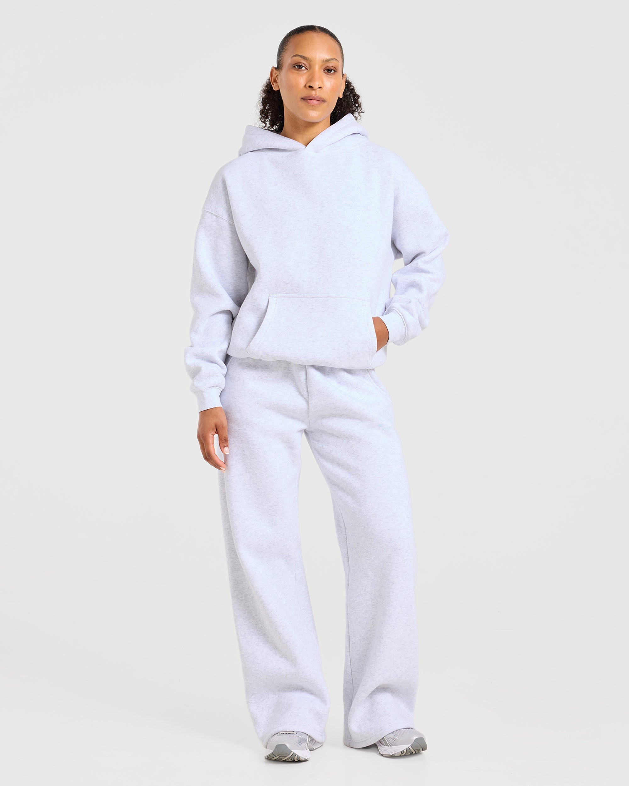 AYBL Sports 18 Oversized Hoodie - Heather Gris